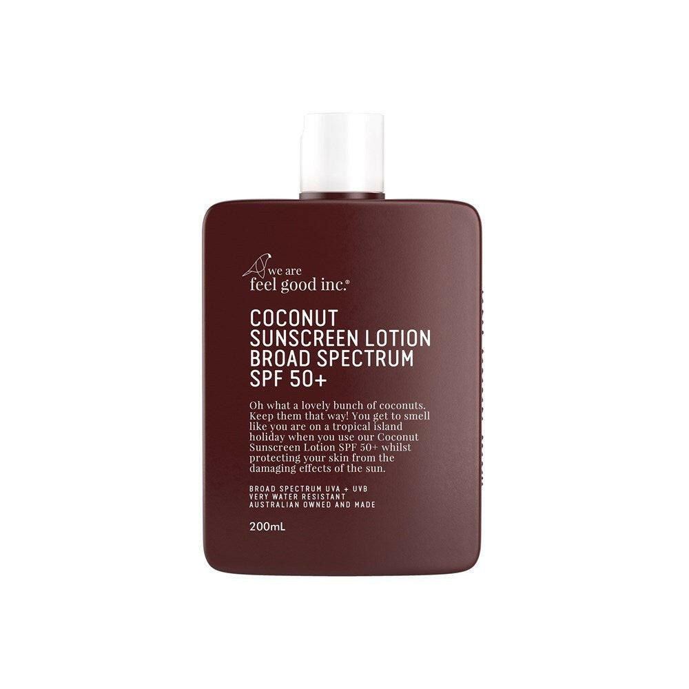 We Are Feel Good Inc Sunscreen Coconut Spf 50+ | Sunscreen | We Are Feel Good Inc | prd85142
