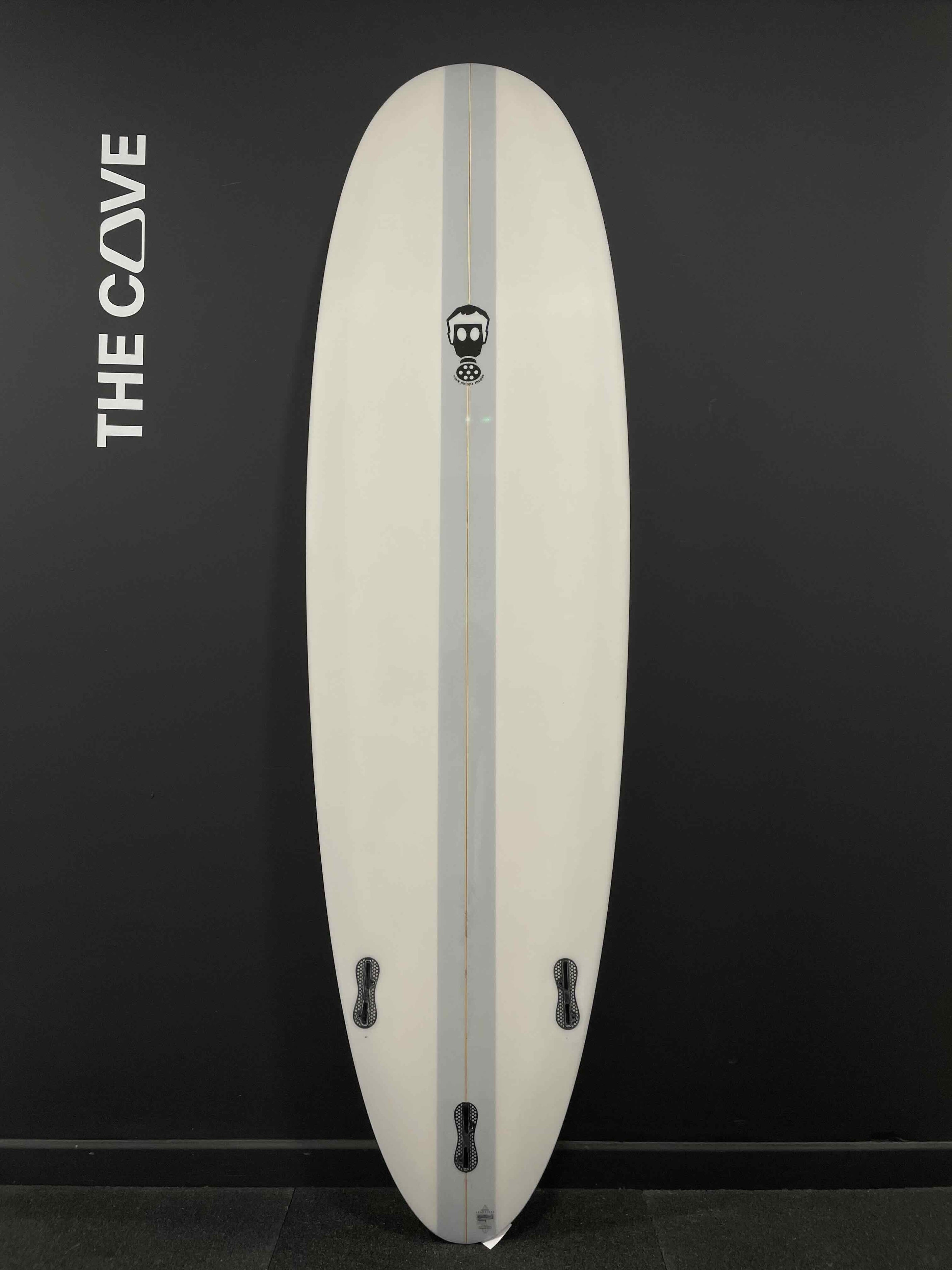 Snowshoe 6'8" x 21 1/4" X  2 3/4" - 42.20L, 3x  FCS 2 Fin Boxes, PU [New] - ID:895752
