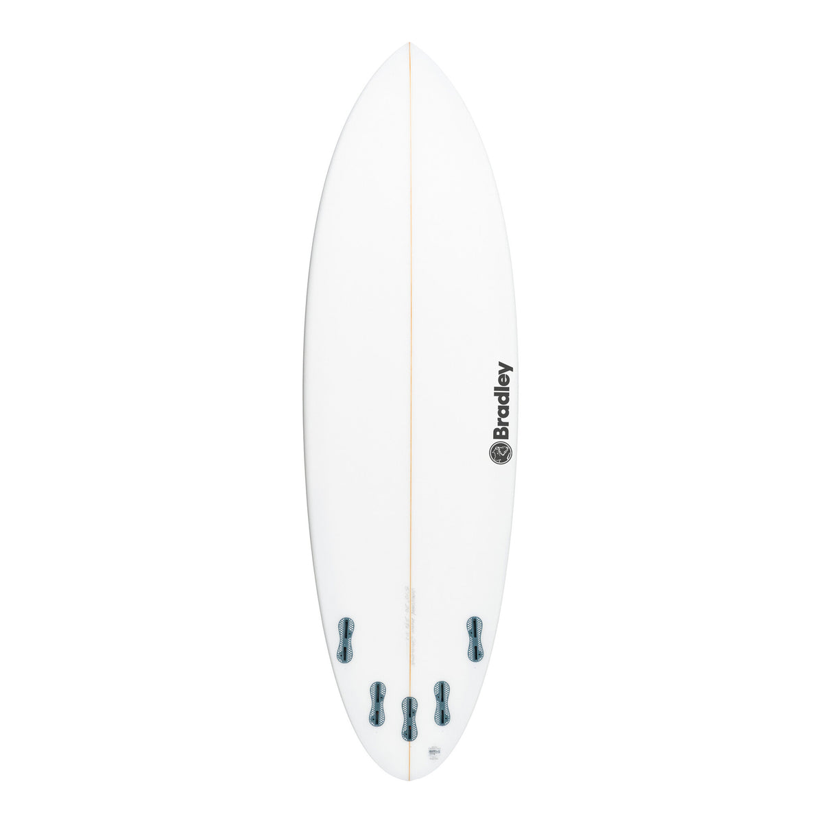 Chocolatine (narrow) 6'4" x 20 1/2" X  2 5/8" - 36.90L, Round Pin, 5x  FCS 2 Fin Boxes, PU [New] - ID:1156278