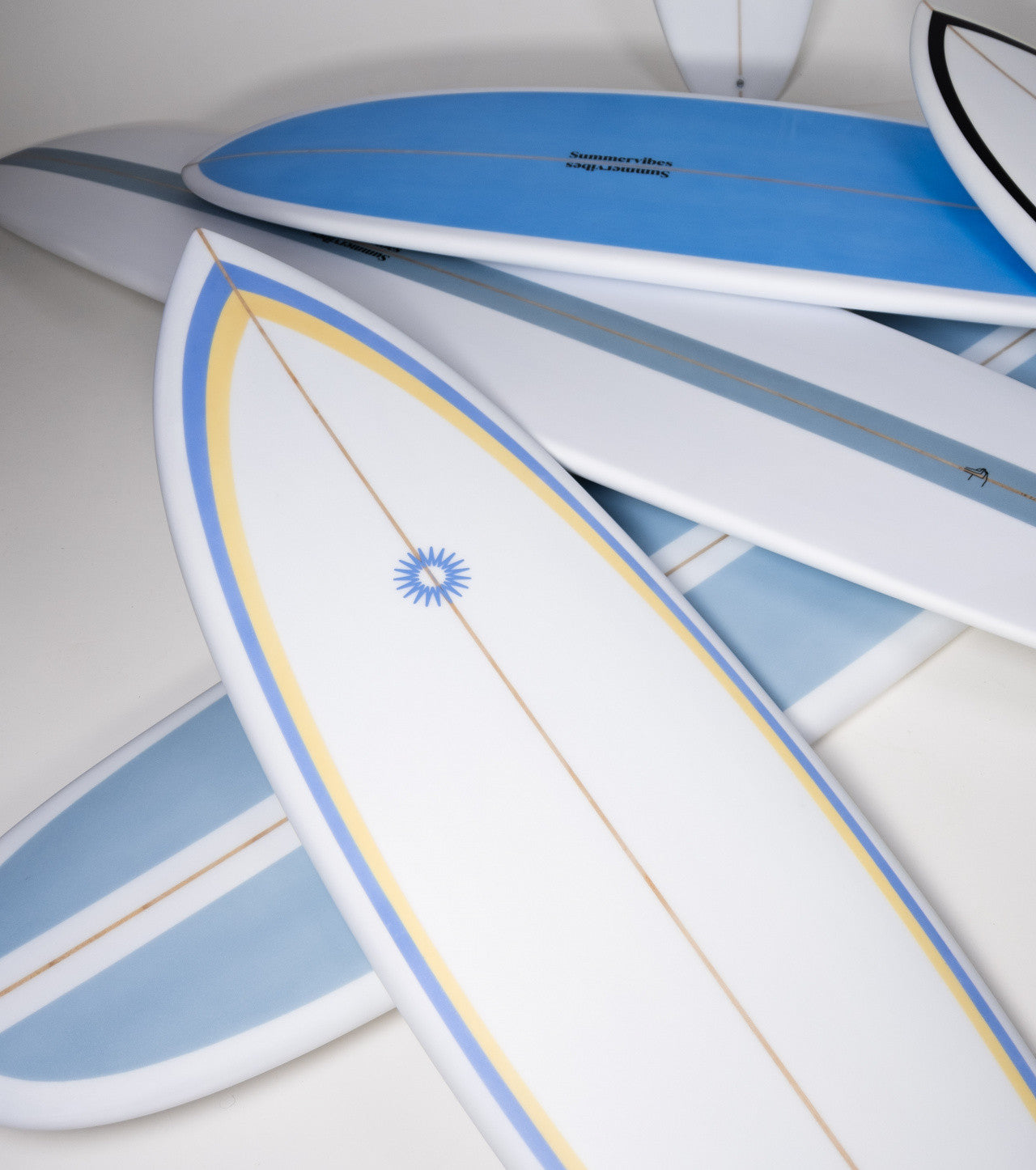Summer Vibes Fish Surfboard