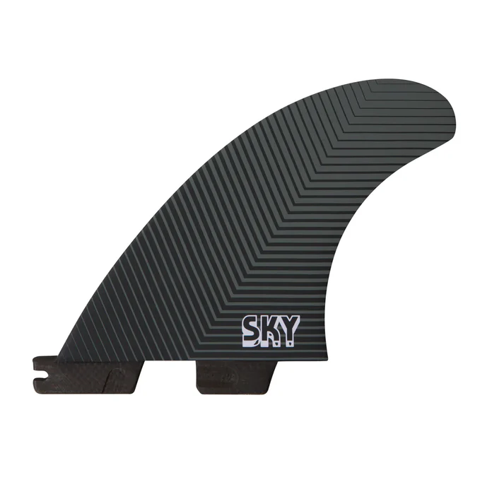 FCS Fins Sky Brown PC Small Seafoam/Lavender Tri
