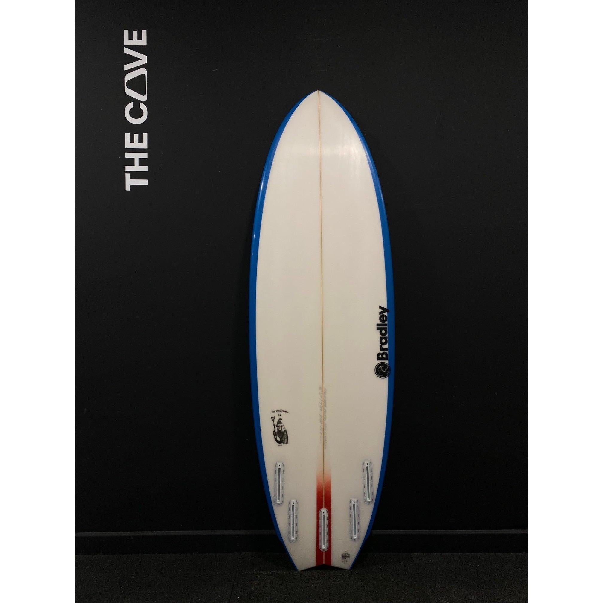 Mosselman 2.0 5'6" x 19 3/8" X  2 3/8" - 28.80L, 5x   Fin Boxes, PU [New] - ID:1137766