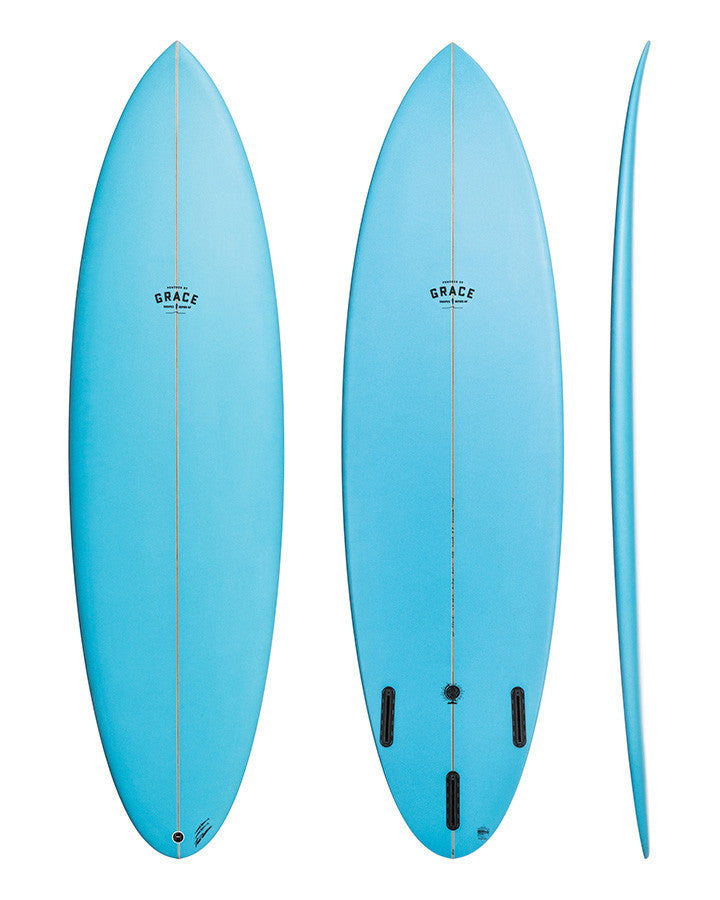 Passepartout 6'4" x 20 1/2" X  2 5/8" - 36.91L, Round, 3x  Futures Fin Boxes, PU - ID:1161868
