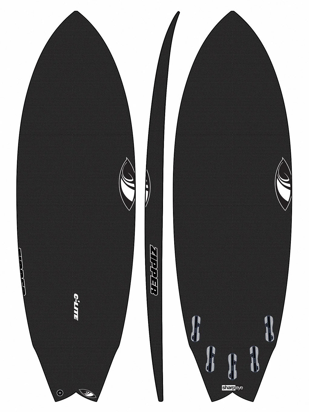 Sharpeye Surfboard Zipper C1Carbon – Bell