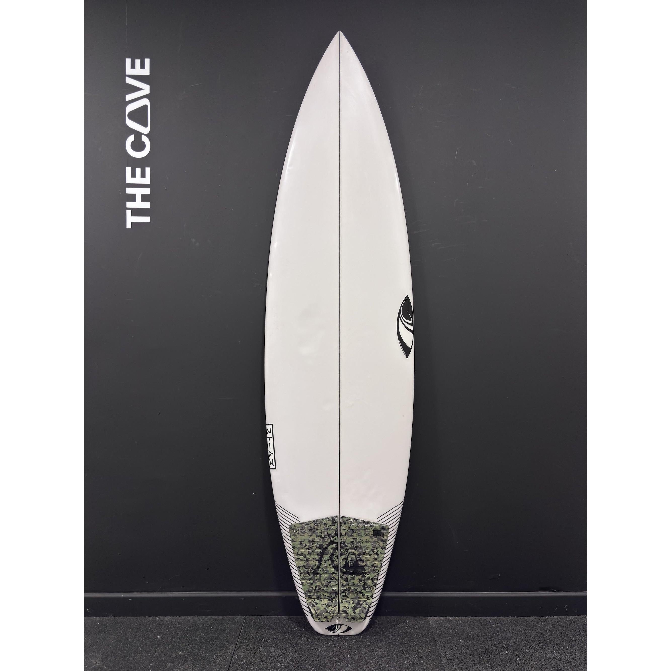 STORMS 6'4" x 19 3/4" X  2 5/8" - 34.50L, 3x  FCS 2 Fin Boxes, PU [Good] - ID:1072827