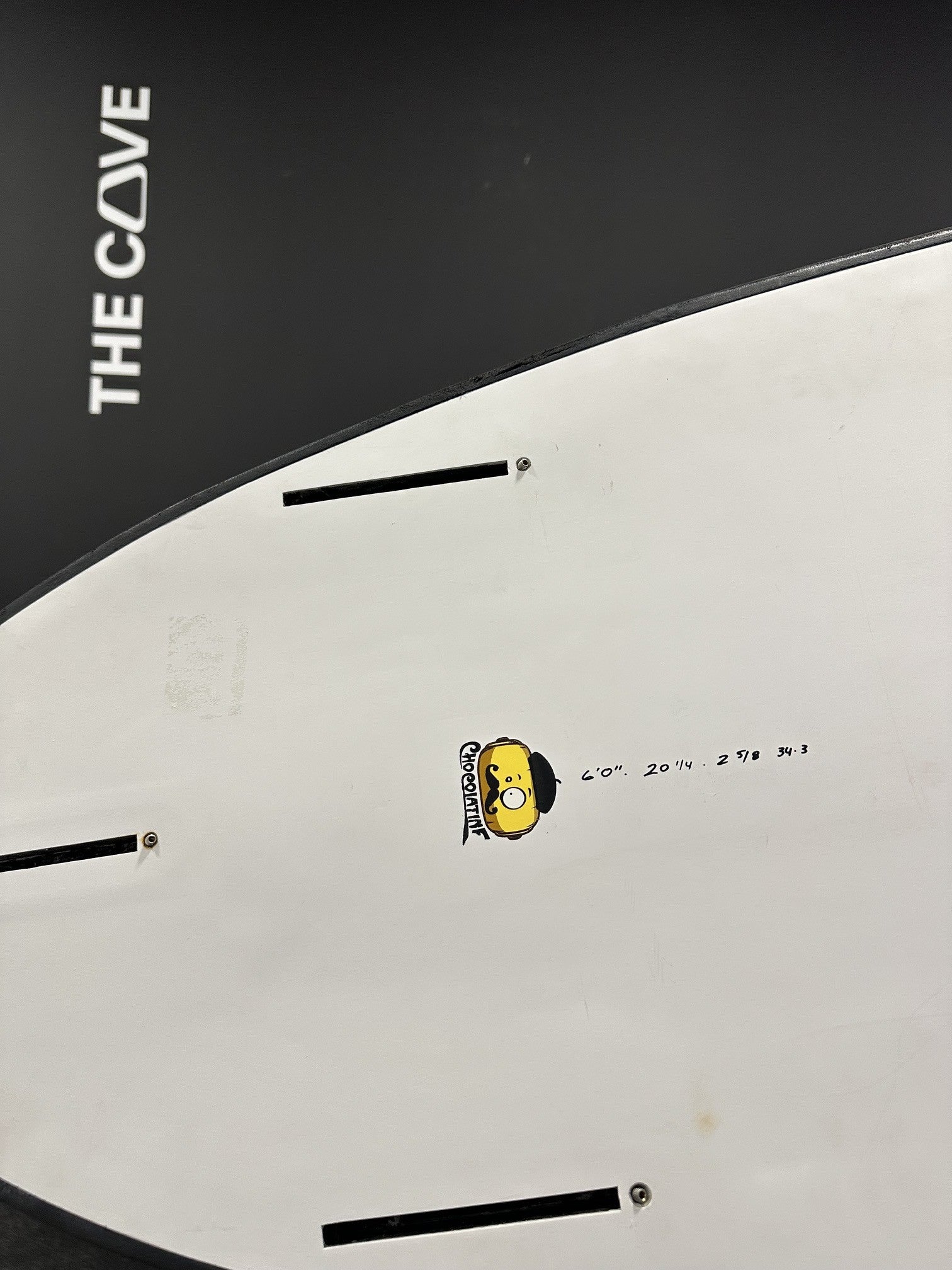 Chocolatine (narrow) 6'0" x 20 1/4" X  2 5/8" - 34.30L, 3x   Fin Boxes, EPS [Good] - ID:1148613