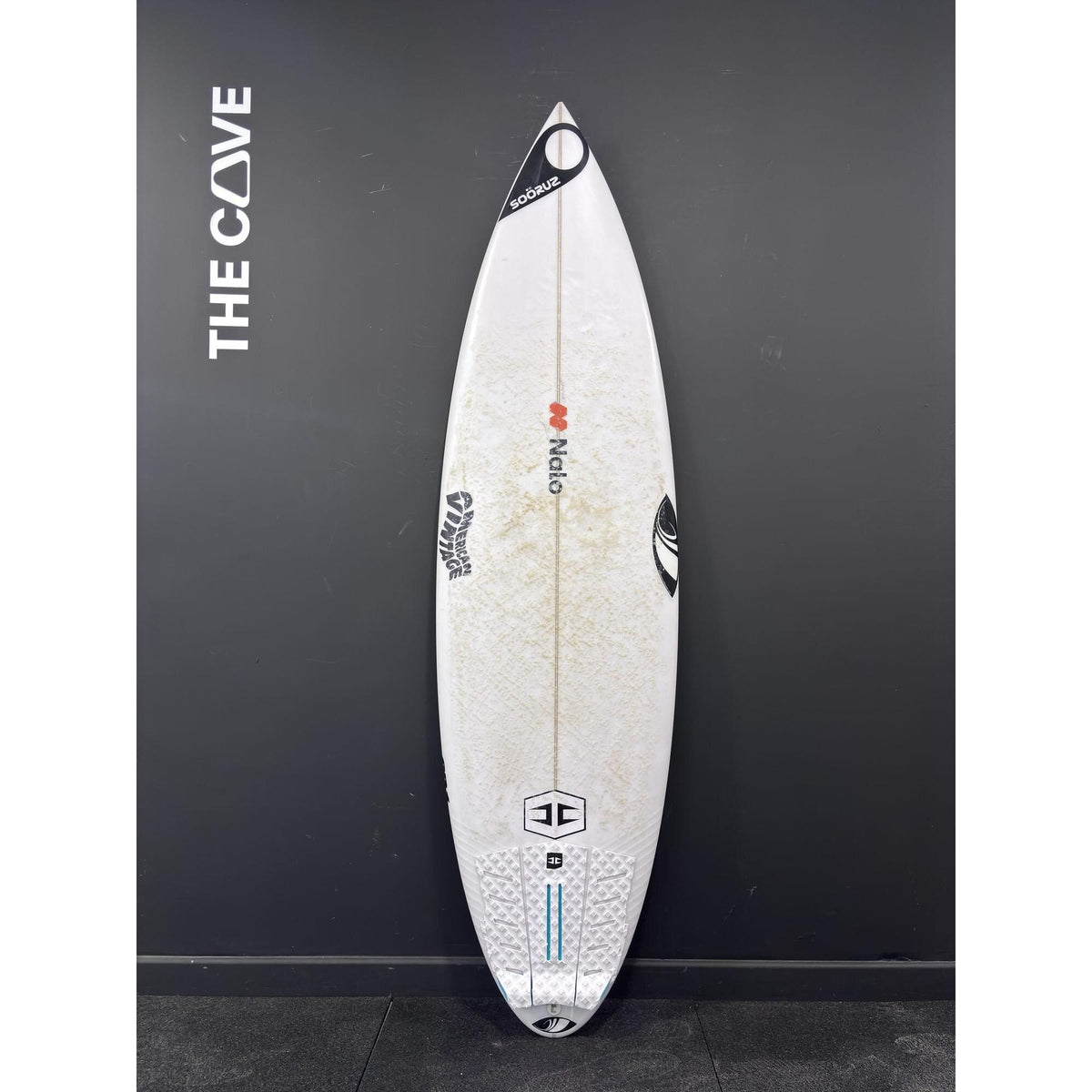 SB-1 6'0" x 19 1/2" X  2 5/8" - 31.80L, Round, 3x  FCS 2 Fin Boxes, PU [Good] - ID:1190147