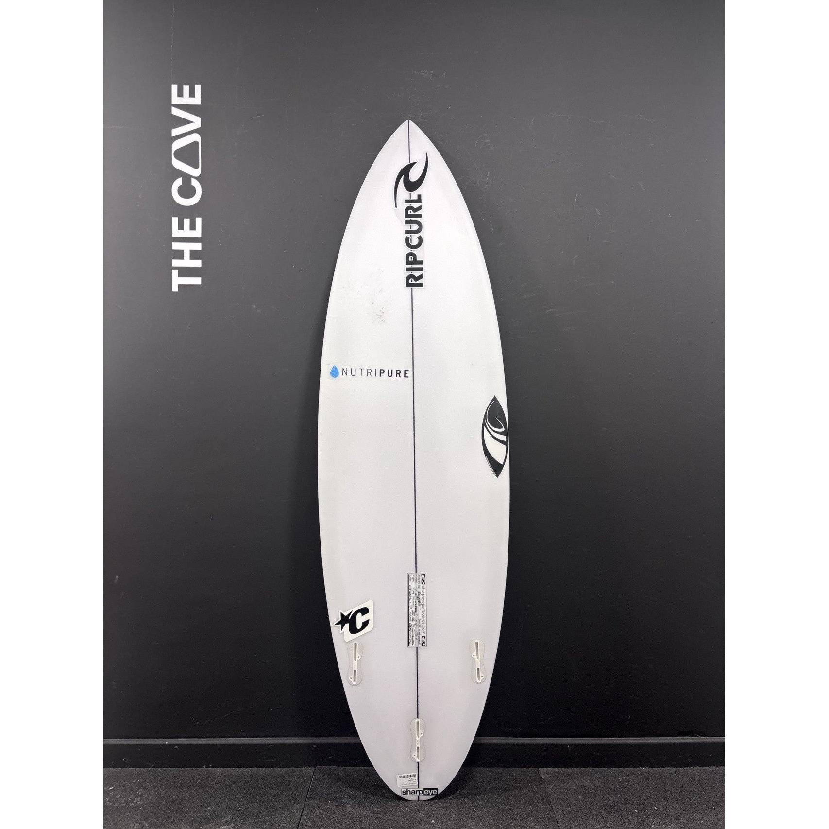 SYNERGY 5'11" x 19" X  2 7/16" - 28.50L, Squash, 3x  FCS 2 Fin Boxes, PU [New] - ID:1050062