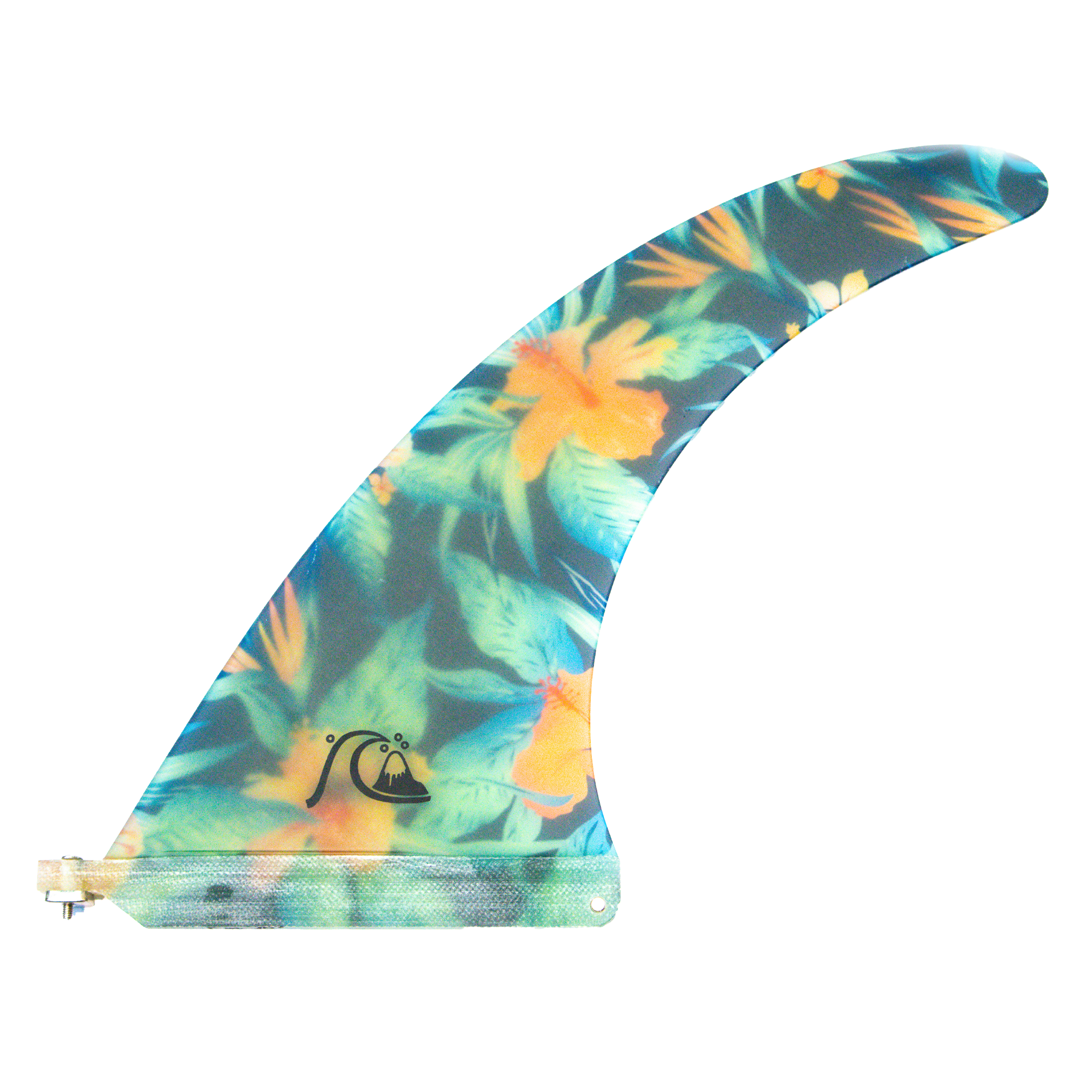 Quiksilver Single Fin White 10 | Fins | Quiksilver | prd85365