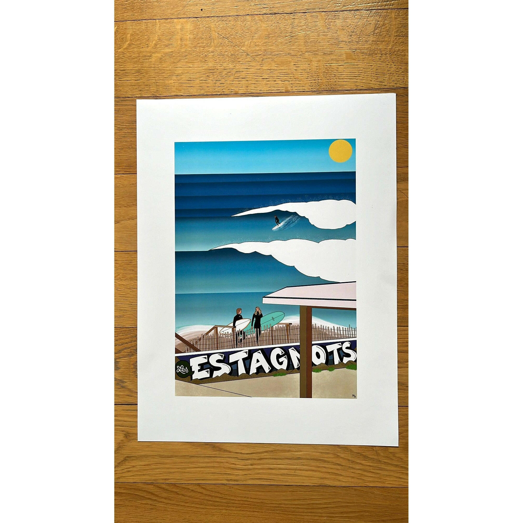 Drawing Mare di Carta | Posters | Euroglass | prd86747