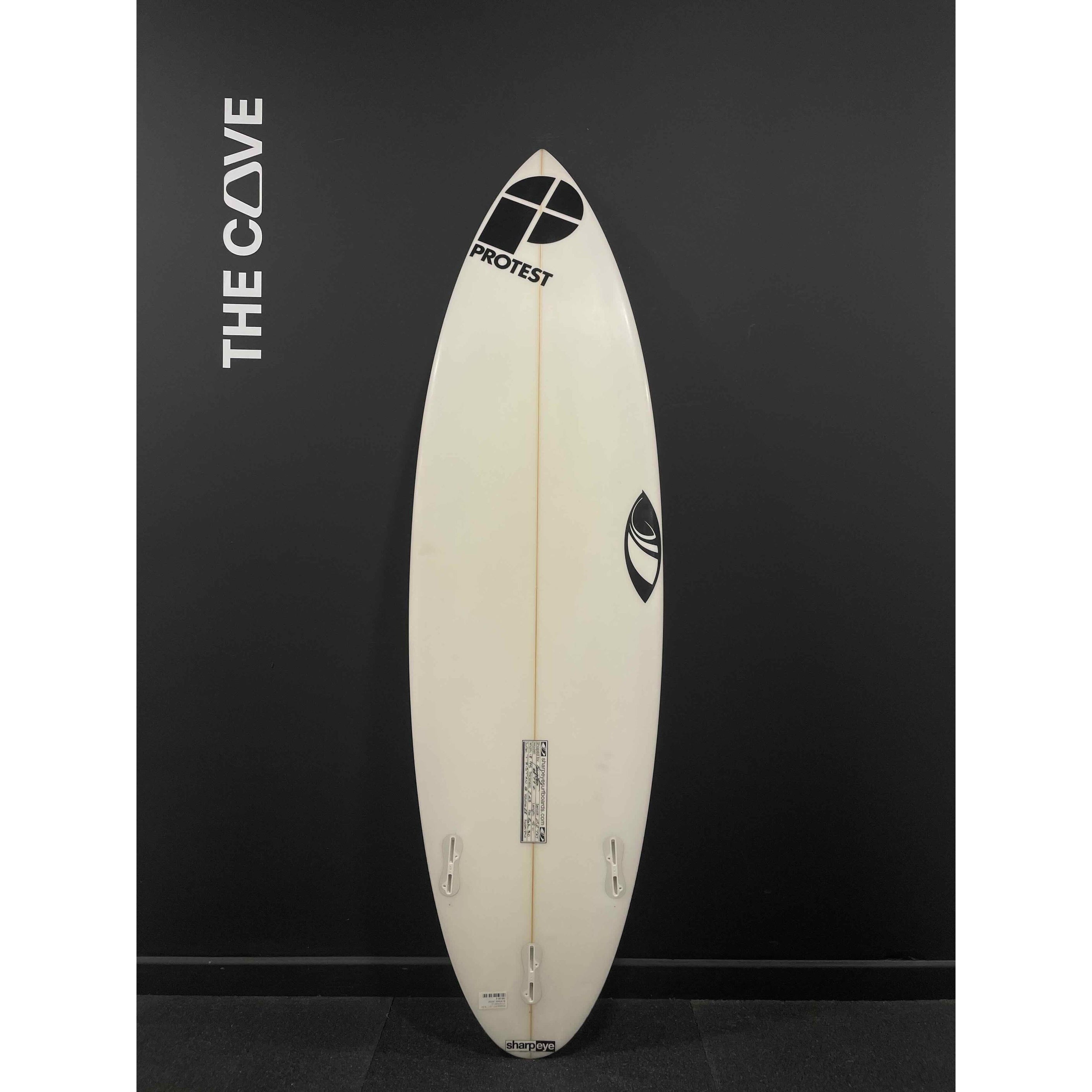 #77 + 5'11" x 18 3/4" X  2 7/16" - 28.00L, 3x  FCS 2 Fin Boxes, PU [New] - ID:972430