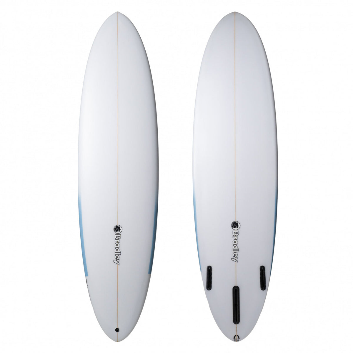 Nomad 7'0" x 20 3/4" X  2 3/4" - 43.70L, Round, 3x  Single + 2 Boxes FCS 2 Fin Boxes, PU - ID:1138608