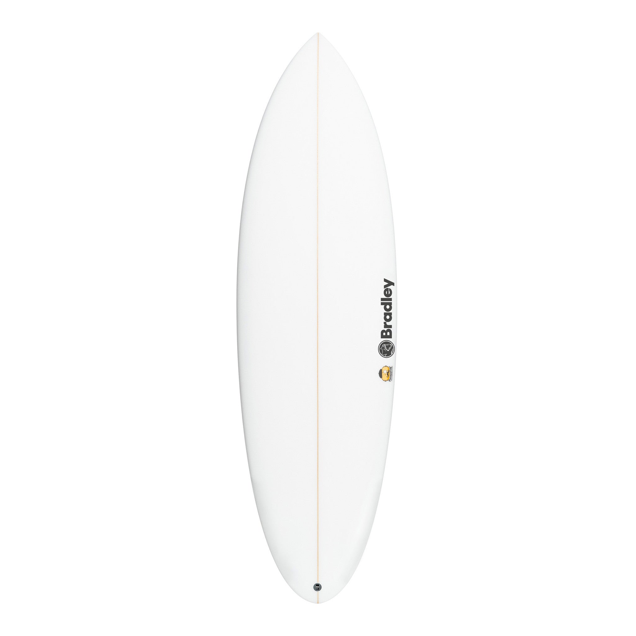 Chocolatine (narrow) 6'0" x 19 1/2" X  2 1/2" - 31.20L, Round Pin, 5x  FCS 2 Fin Boxes, PU - ID:1140800
