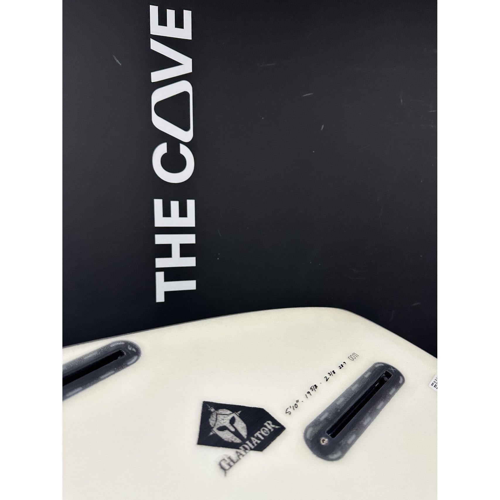 Gladiator 5'10" x 19 5/8" X  2 3/8" - 28.90L, 3x  Futures Fin Boxes, LC6 [New] - ID:1165815