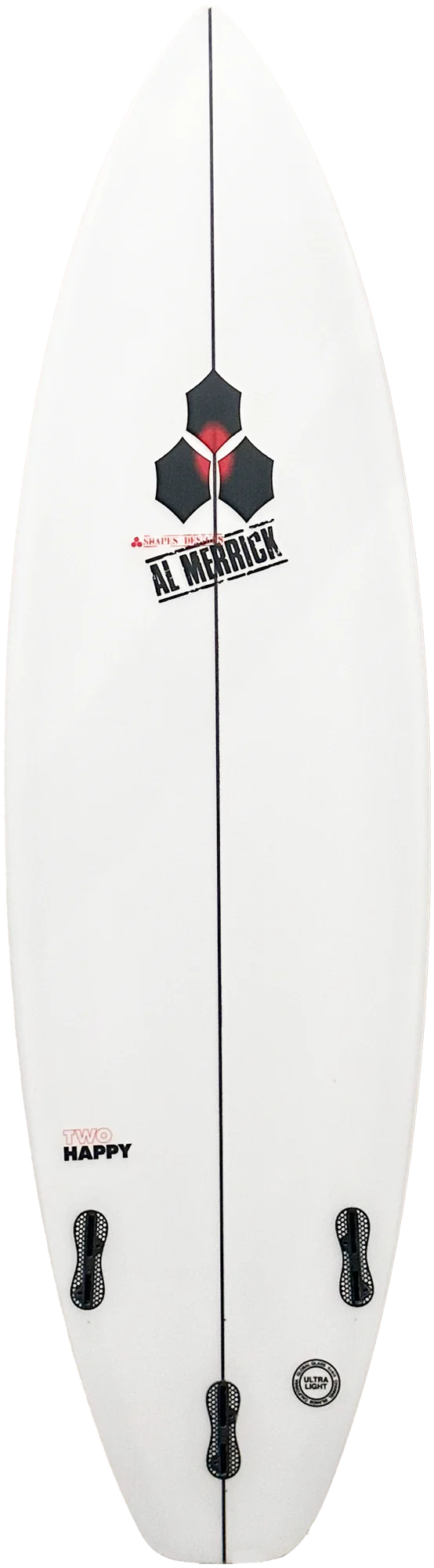 Two Happy 6'0" x 19 1/8" X  2 7/16" - 29.70L, 3x  FCS 2 Fin Boxes, PU - ID:896224