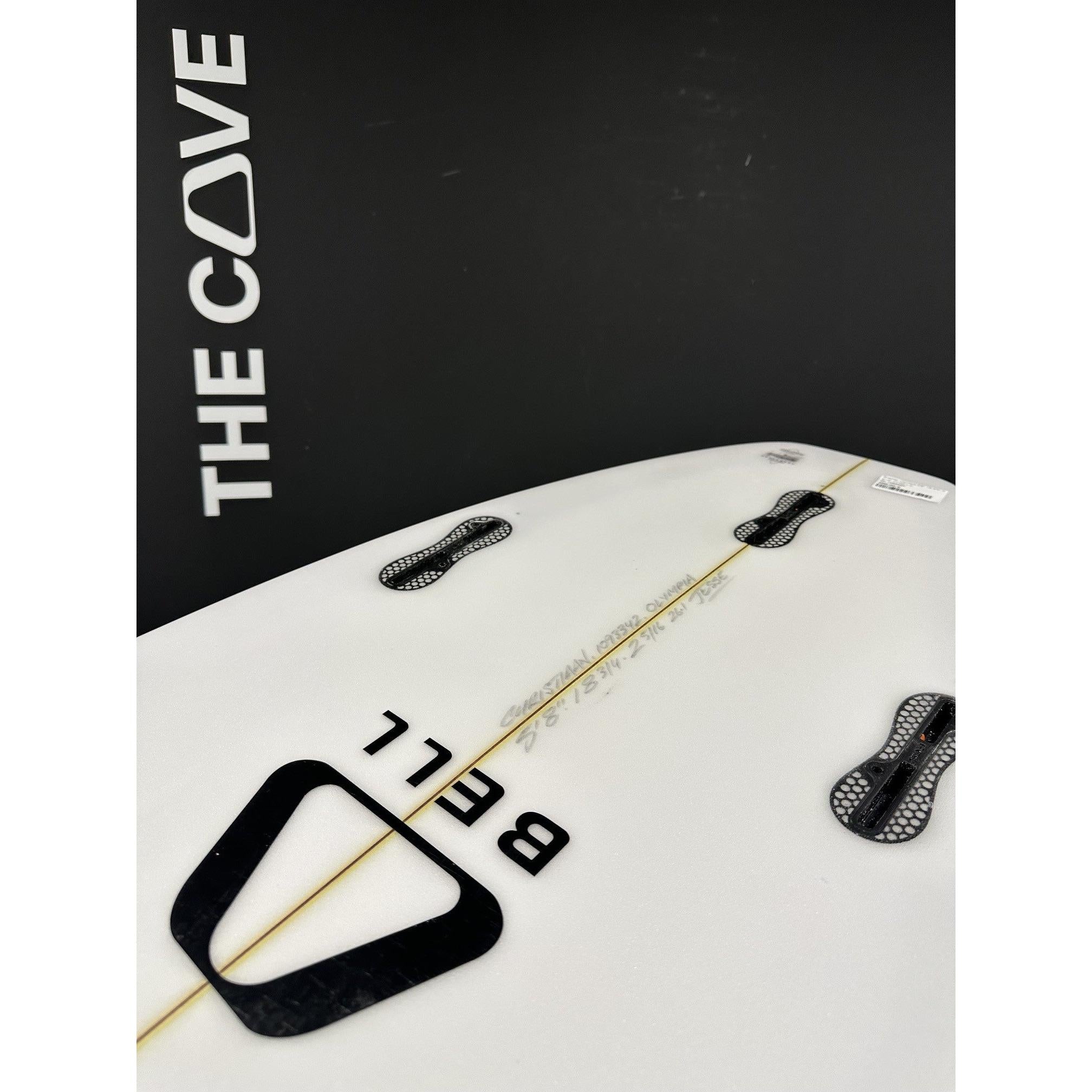 Olympia 5'8" x 18 3/4" X  2 5/16" - 26.10L, Squash, 3x  FCS 2 Fin Boxes, PU [New] - ID:1093342