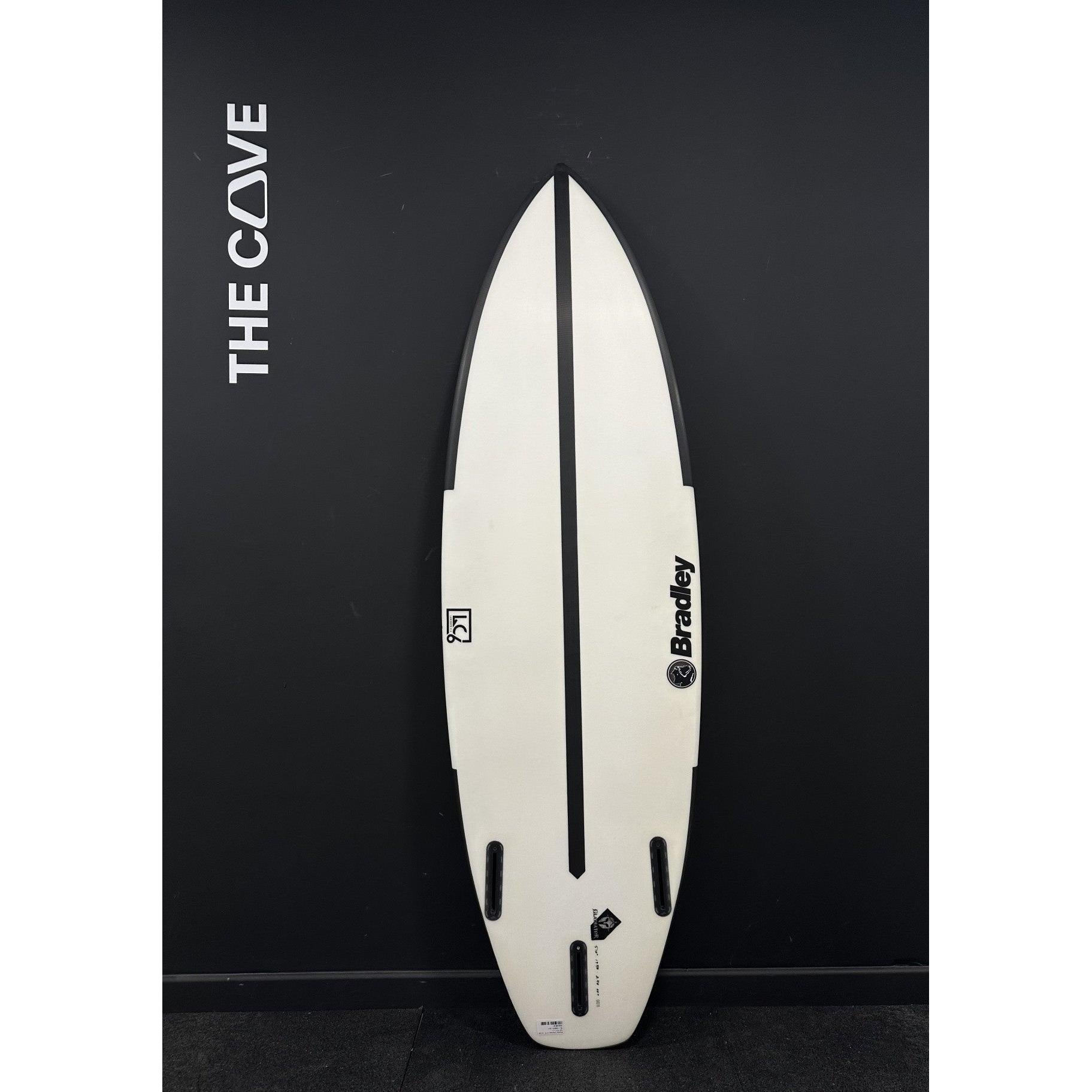 Gladiator 5'10" x 19 5/8" X  2 3/8" - 28.90L, 3x  Futures Fin Boxes, LC6 [New] - ID:1165815