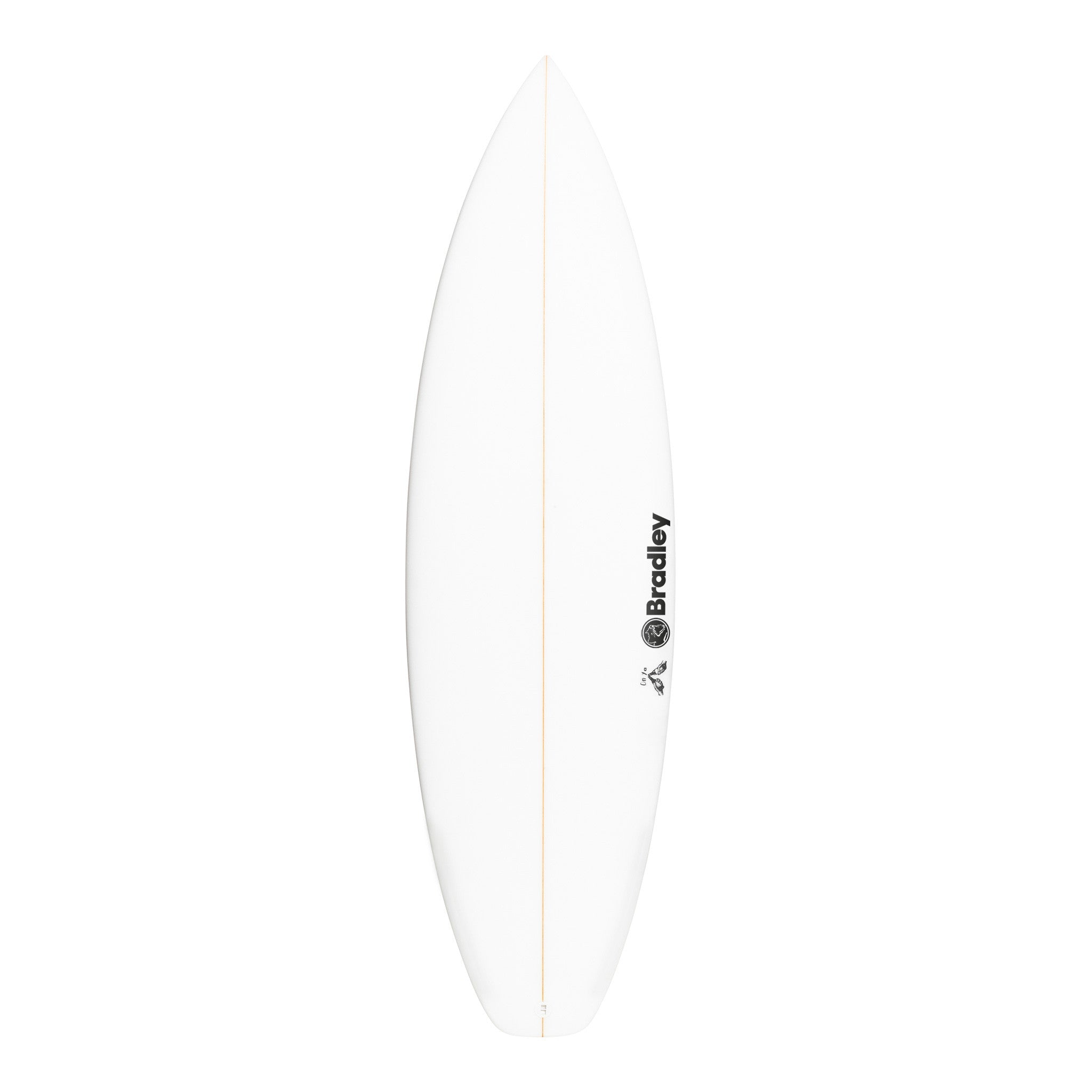 On Ya (narrow) 5'6" x 18 1/2" X  2 3/16", Squash, 3x  FCS 2 Fin Boxes, PU - ID:1026507