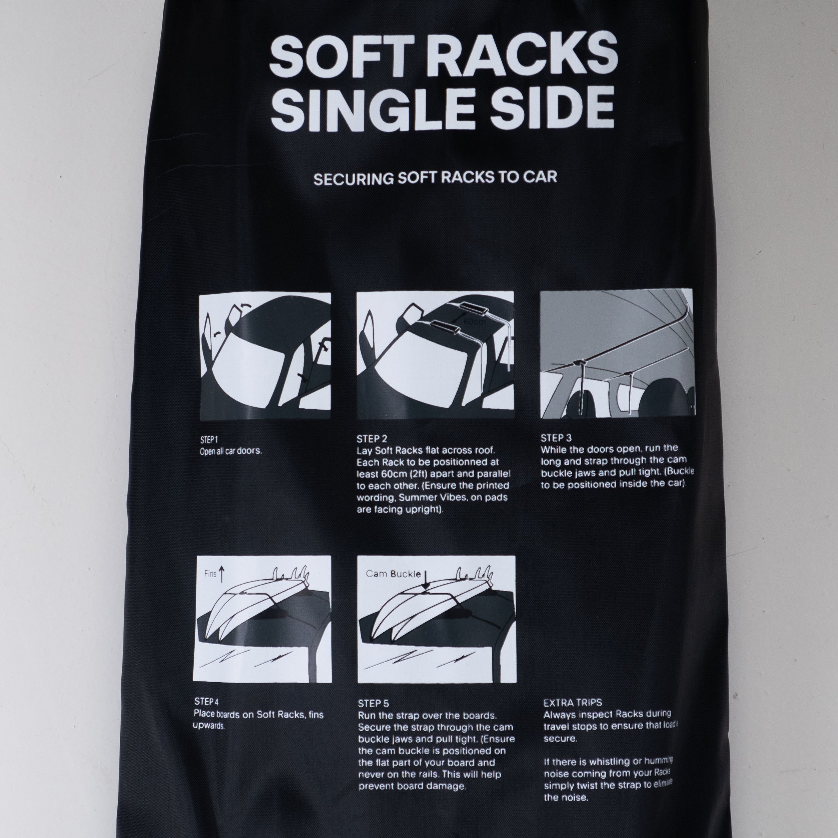 Summer Vibes Soft Roof Racks - Single side