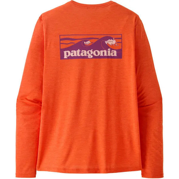 Patagonia M's L/S Cap Cool Daily Shirt - Boardshort Logo