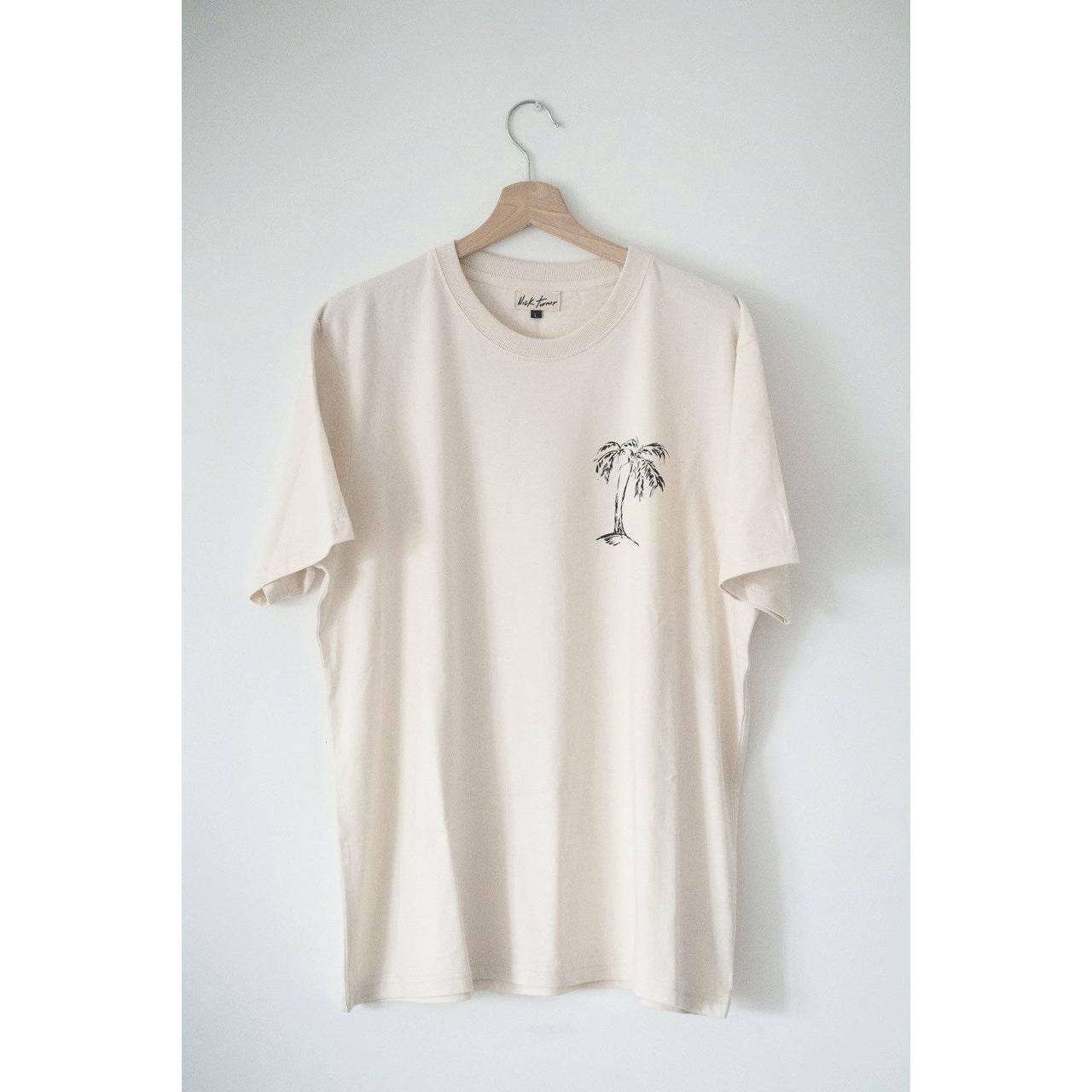 Nick Turner Organic cotton palm tree t-shirt