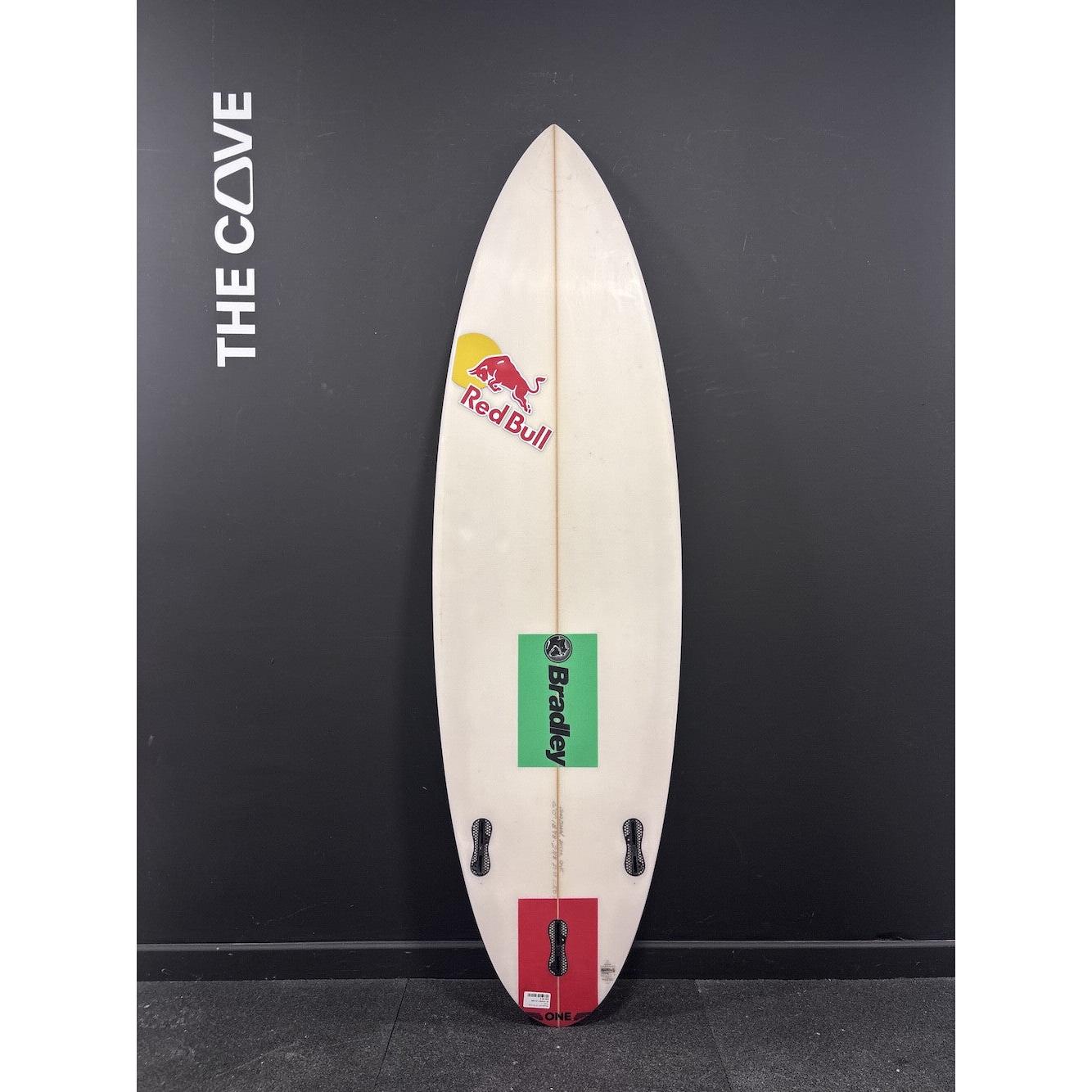 One 6'0" x 18 7/8" X  2 3/8" - 27.67L, 3x  FCS 2 Fin Boxes, PU [New] - ID:1079057