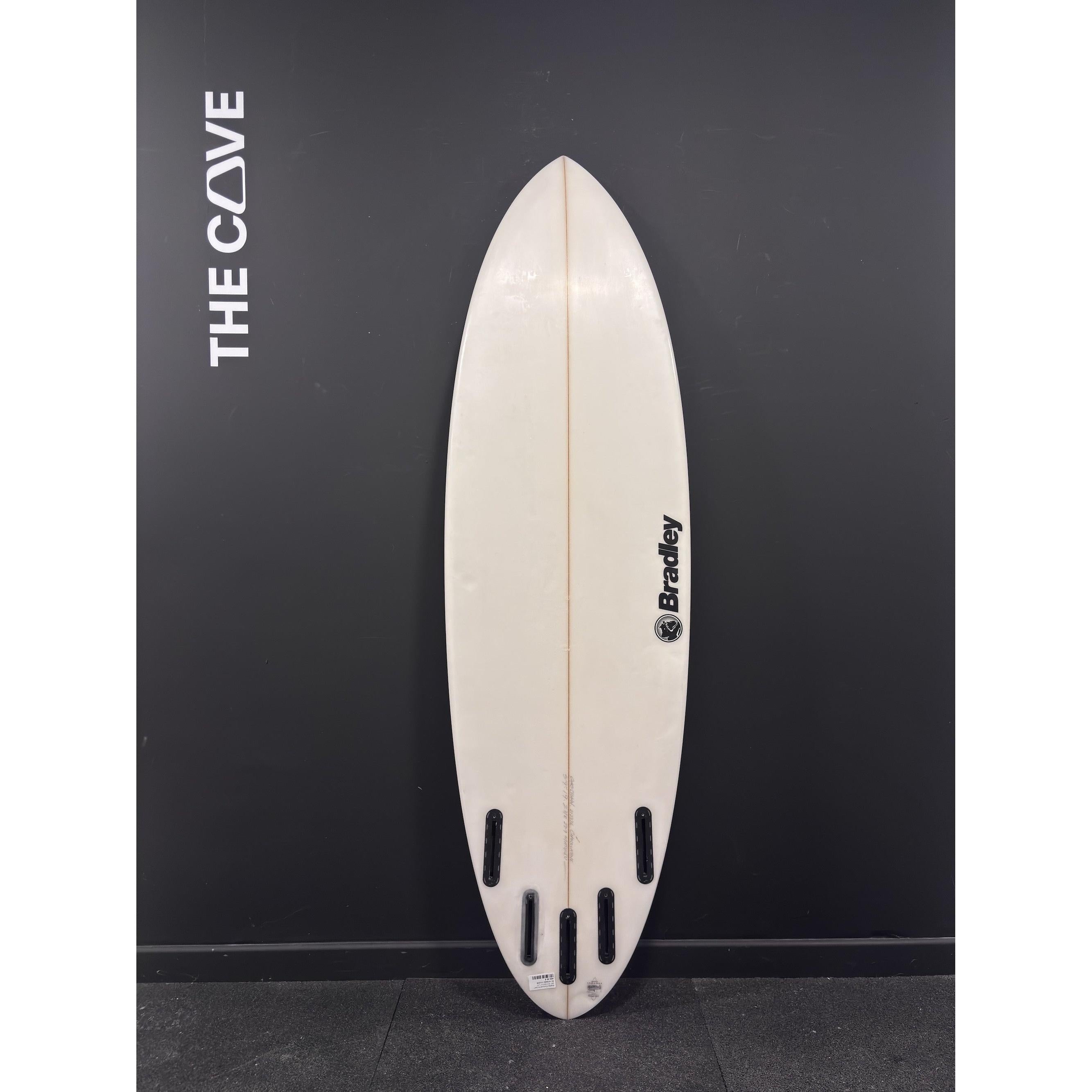 Chocolatine (narrow) 5'9" x 19" X  2 3/8" - 27.90L, 5x  Futures Fin Boxes [Good] - ID:1079005