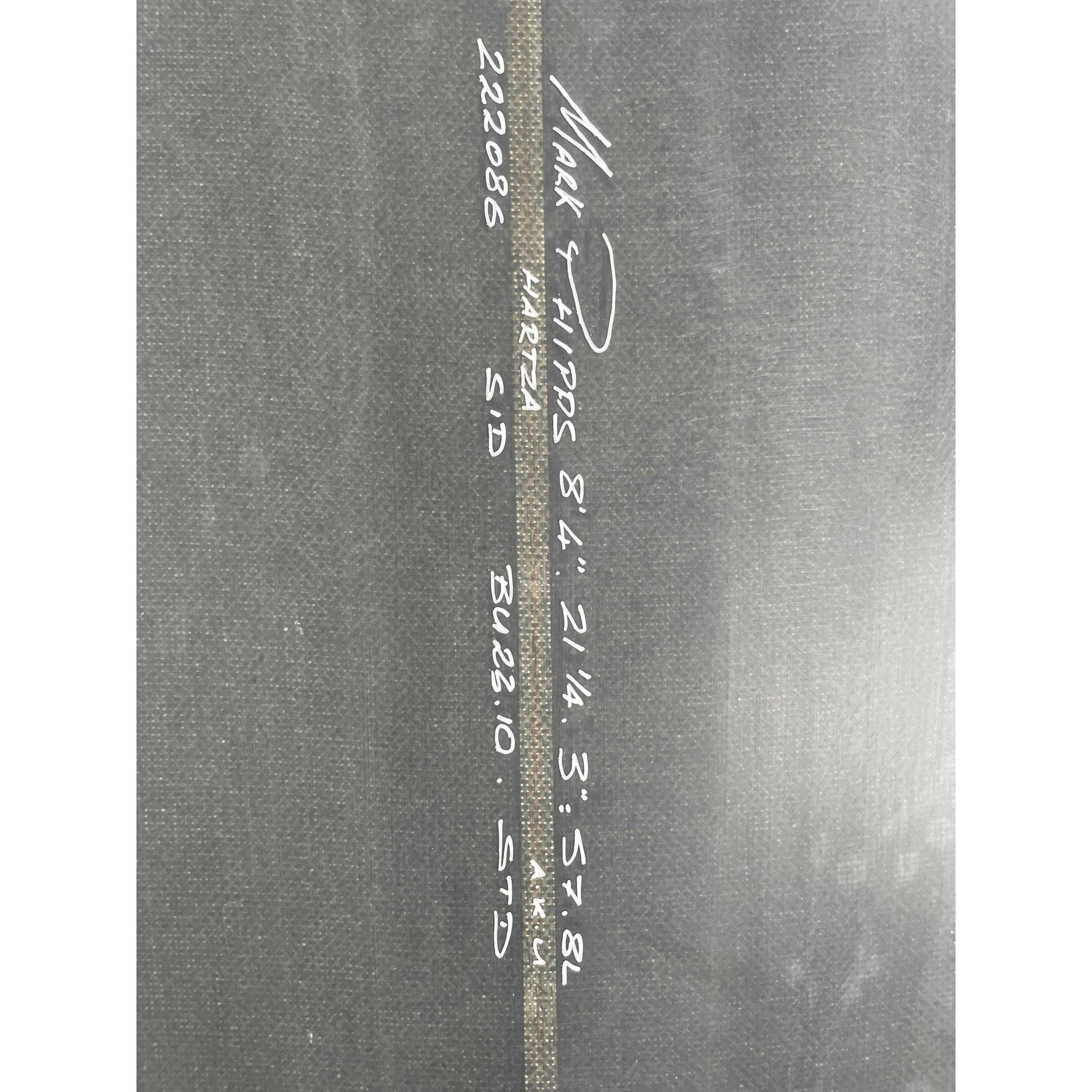 Hartza 8'4" x 21 1/4" X  3" - 57.80L, 5x  Futures Fin Boxes, PU [New] - ID:896157