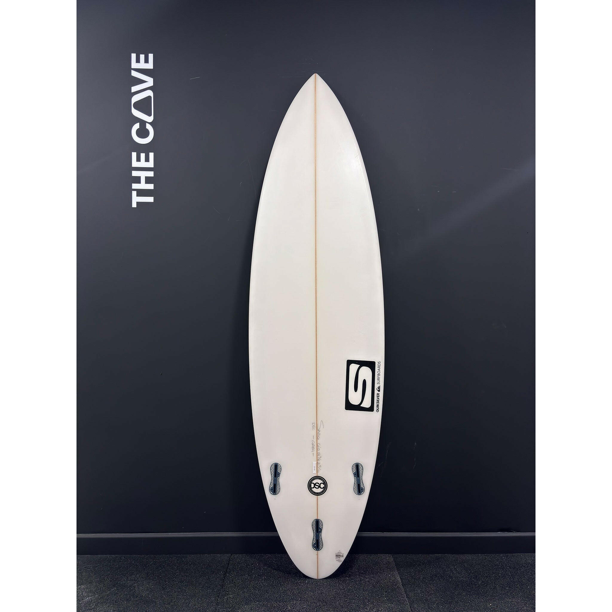 DSC 6'0" x 18 3/8" X  2 5/16", 3x  FCS 2 Fin Boxes, PU [Average] - ID:896827 | Simon Anderson | sb896827