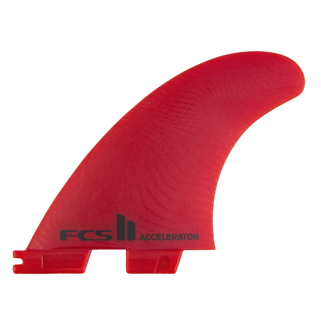 FCS Fins Accelerator Neo Glass Large Red Tri | Fins | FCS | prd87281