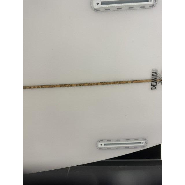 Demibu 7'0" x 22 1/4" X  2 3/4" - 49.50L, 3x  Futures Fin Boxes, PU [New] - ID:1145626