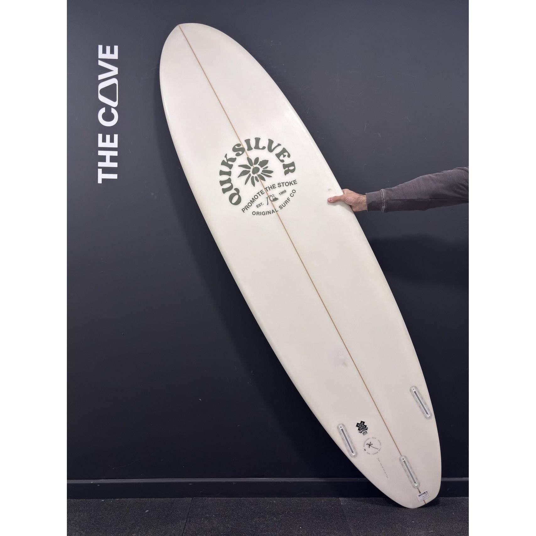 THE BREAK 7'3" x 21 1/4" X  2 3/4" - 49.10L, 3x  Futures Fin Boxes, EPS [Semi New] - ID:1084310