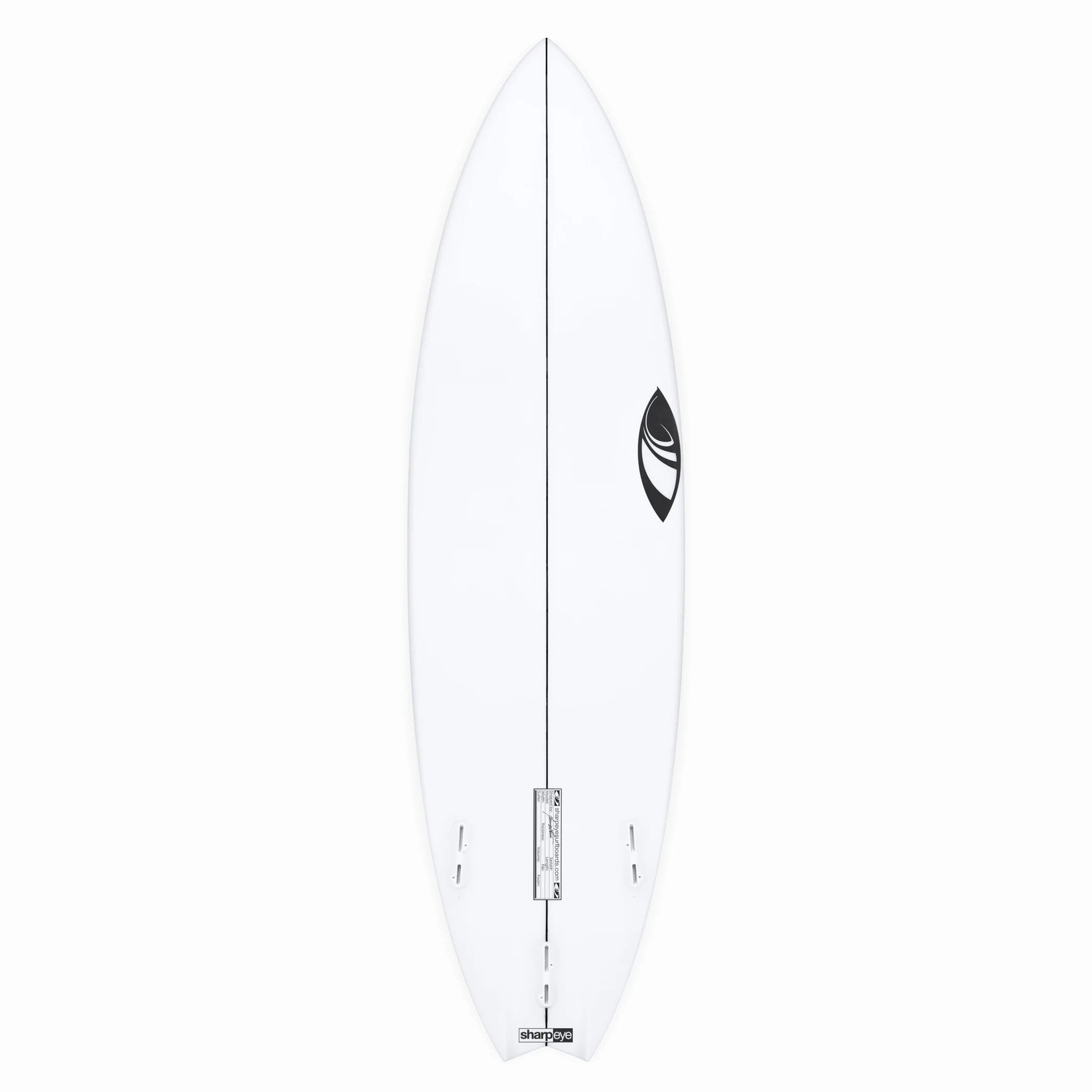 HT2.5 5'10" x 18 5/8" X  2 1/4" - 0.00L, Swallow, 3x  Futures Fin Boxes, PU - ID:1138042