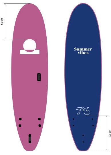 Summer Vibes School / Rental Softboard