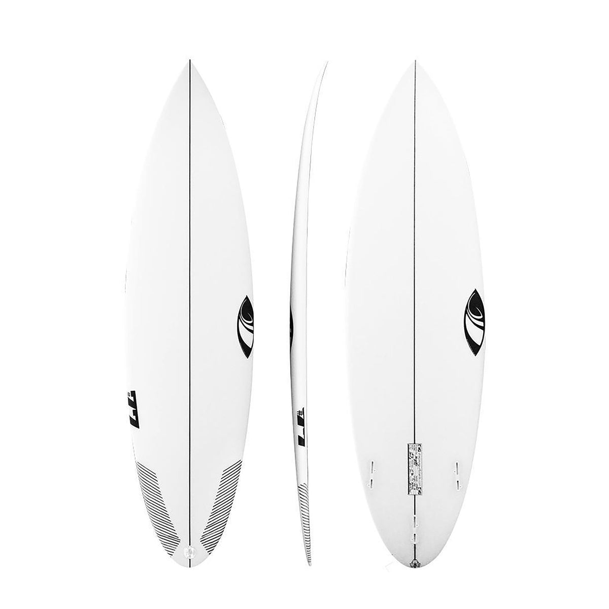 #77 5'10" x 18 3/4" X  2 7/16" - 26.80L, Round, 3x  FCS 2 Fin Boxes, PU - ID:1149701