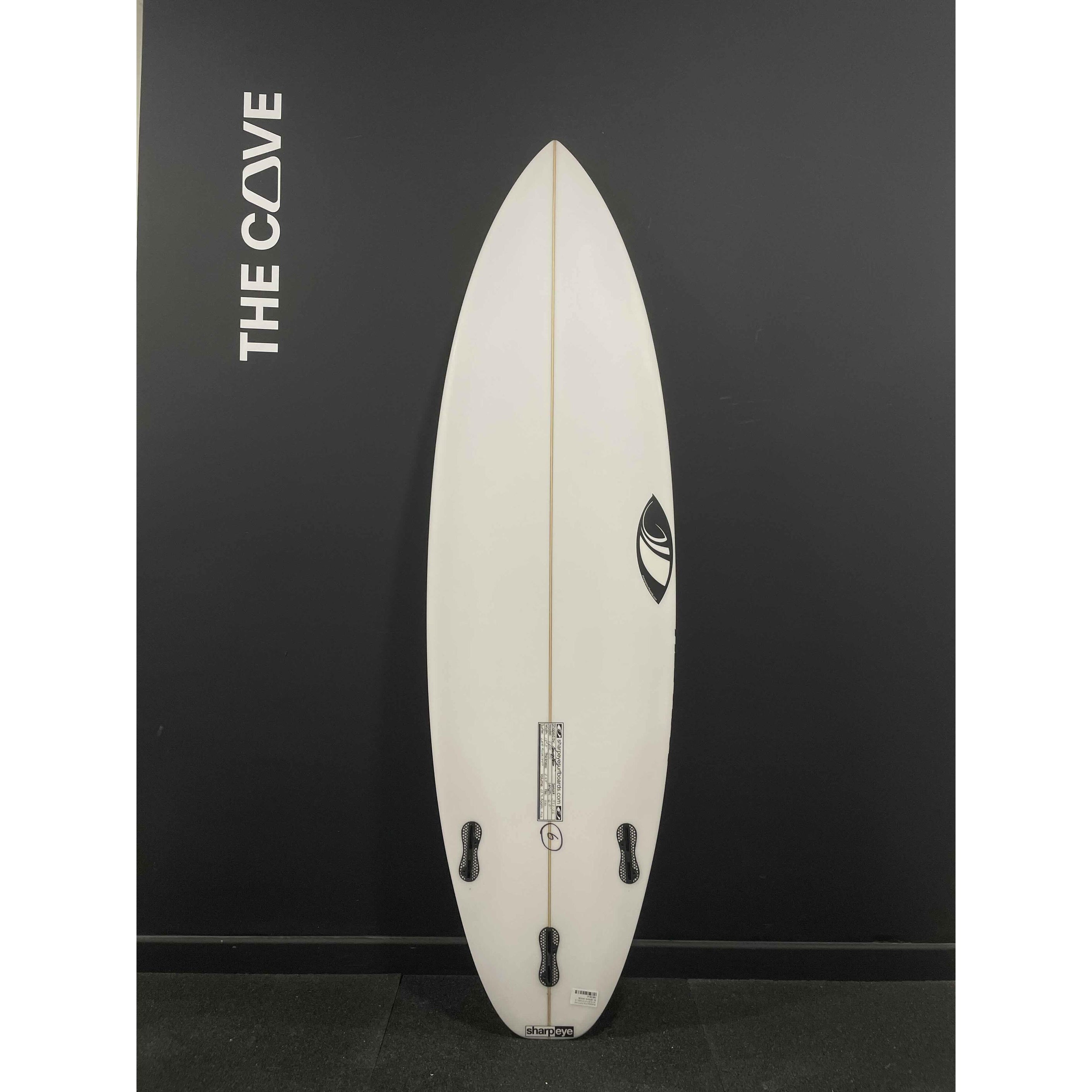 FILE FIFTY 6'0" x 18 15/16" X  2 9/16" - 29.70L, 3x  FCS 2 Fin Boxes, PU [New] - ID:1010576