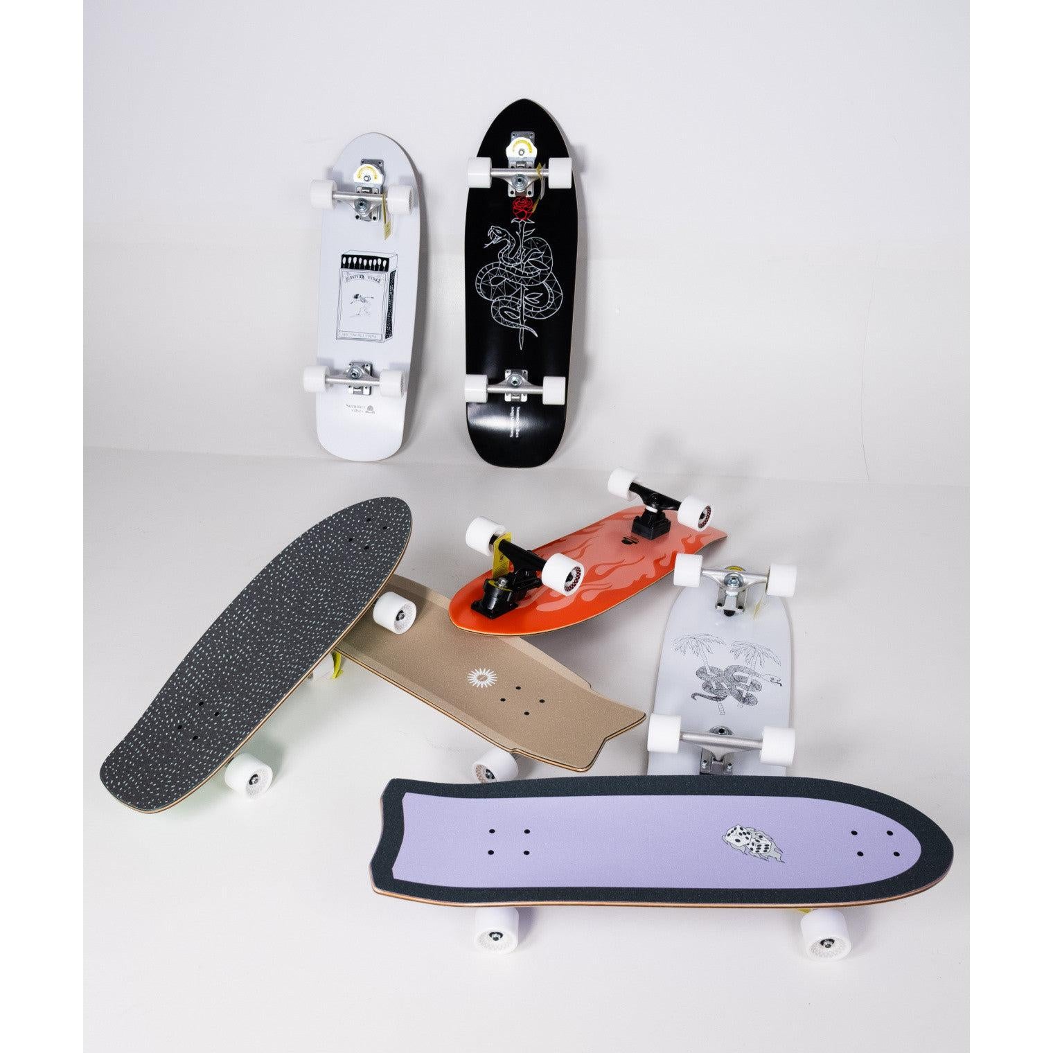 Summer Vibes Game Changer Skateboard Powered by Smoothstar