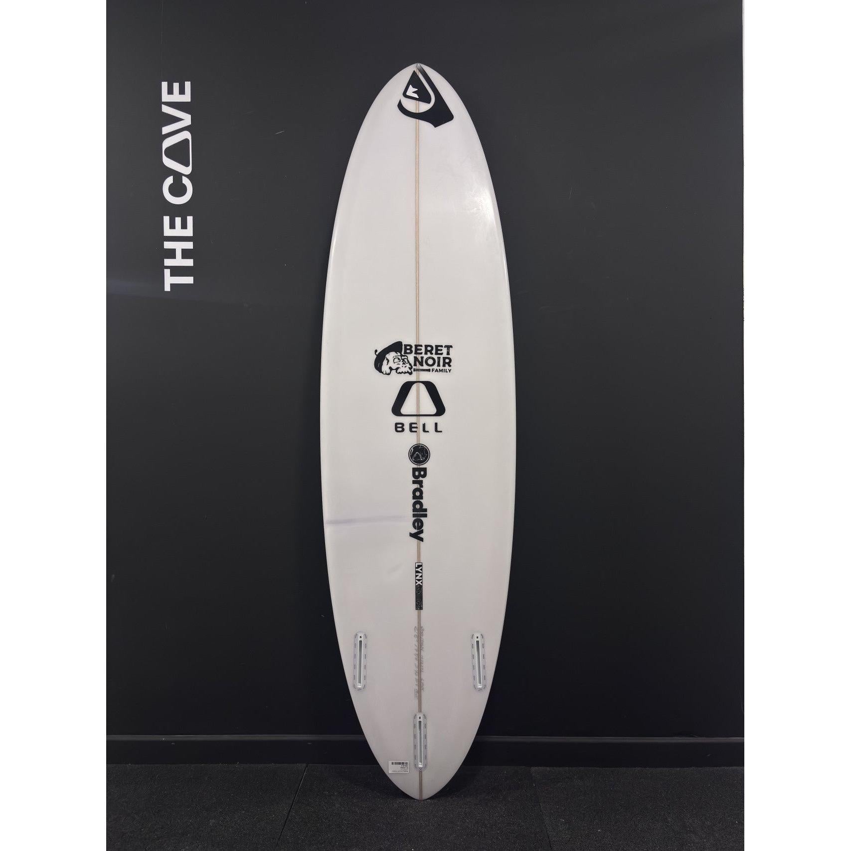 Lynx 6'5" x 19 3/8" X  2 1/2" - 32.00L, Round Pin, 3x  Futures Fin Boxes, PU [Average] - ID:1022203