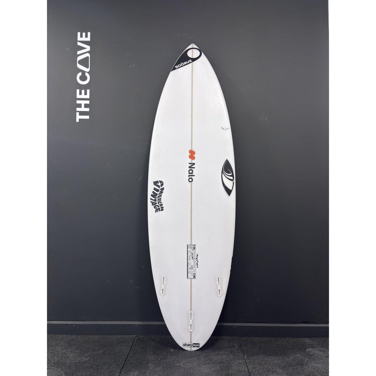 SB-1 6'0" x 19 1/2" X  2 5/8" - 31.80L, Round, 3x  FCS 2 Fin Boxes, PU [Good] - ID:1190147