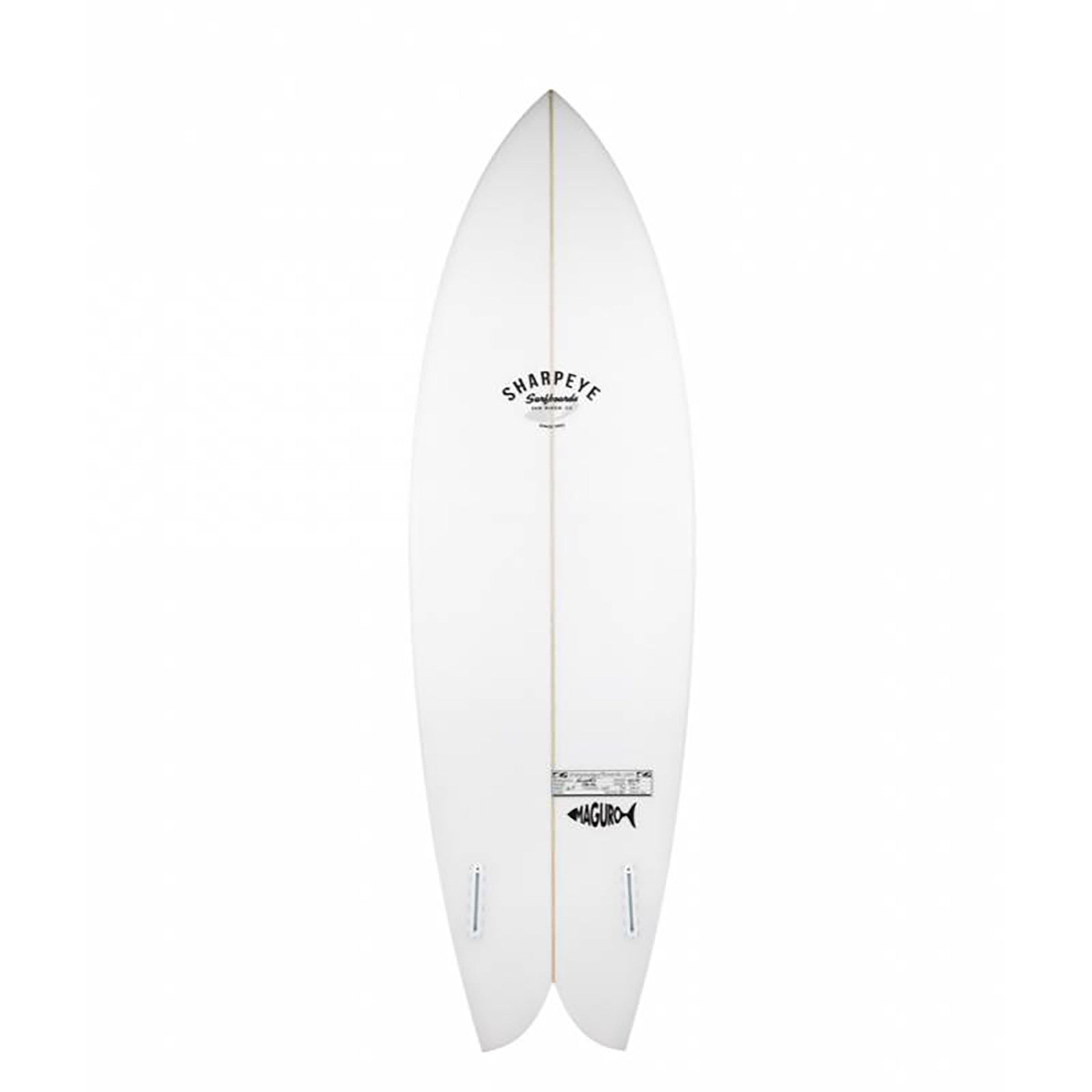 MAGURO 6'0" x 20 3/4" X  2 11/16" - 37.40L, Swallow, 2x  Futures Fin Boxes, PU - ID:1098829