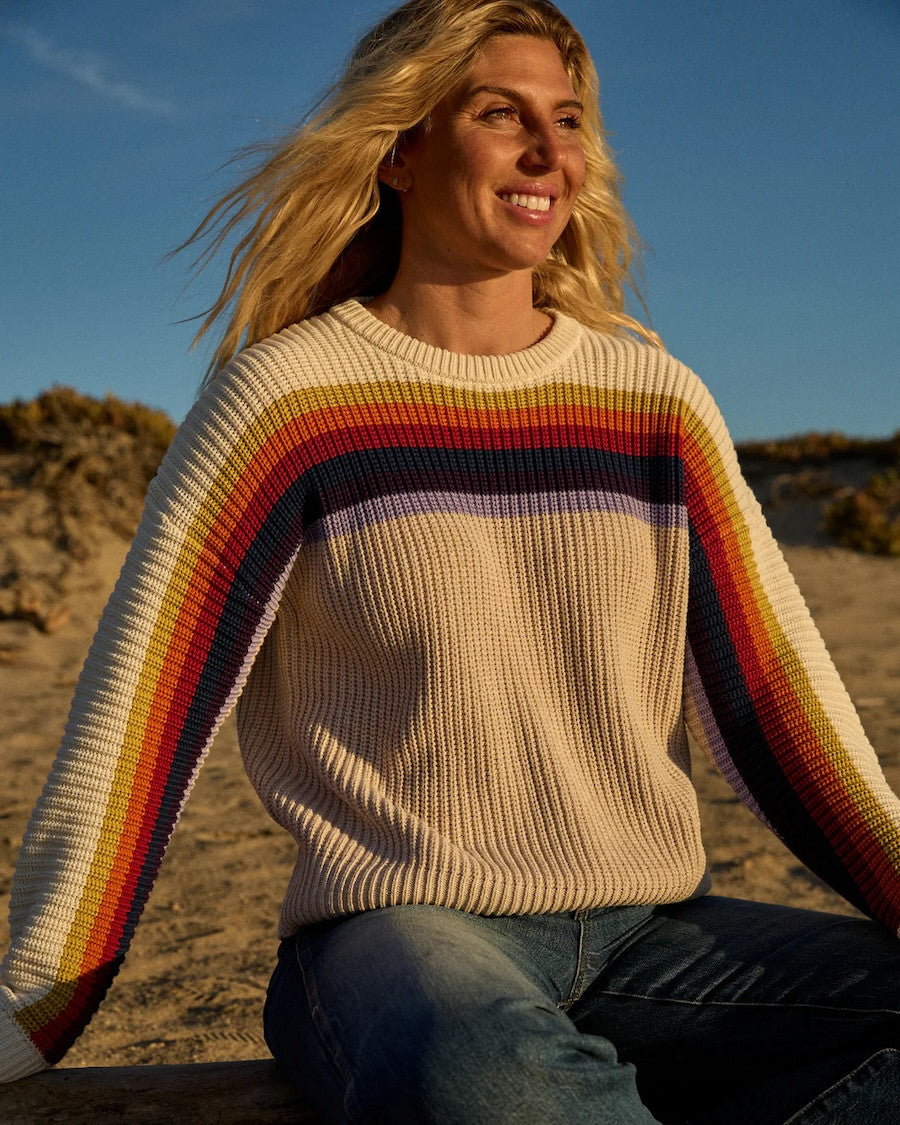 Pull arc-en-ciel nostalgique OUTERKNOWN Apparel