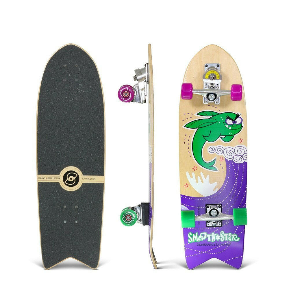 Smoothstar Skateboard Flying Fish | Surf Skate | Smoothstar | prd85067