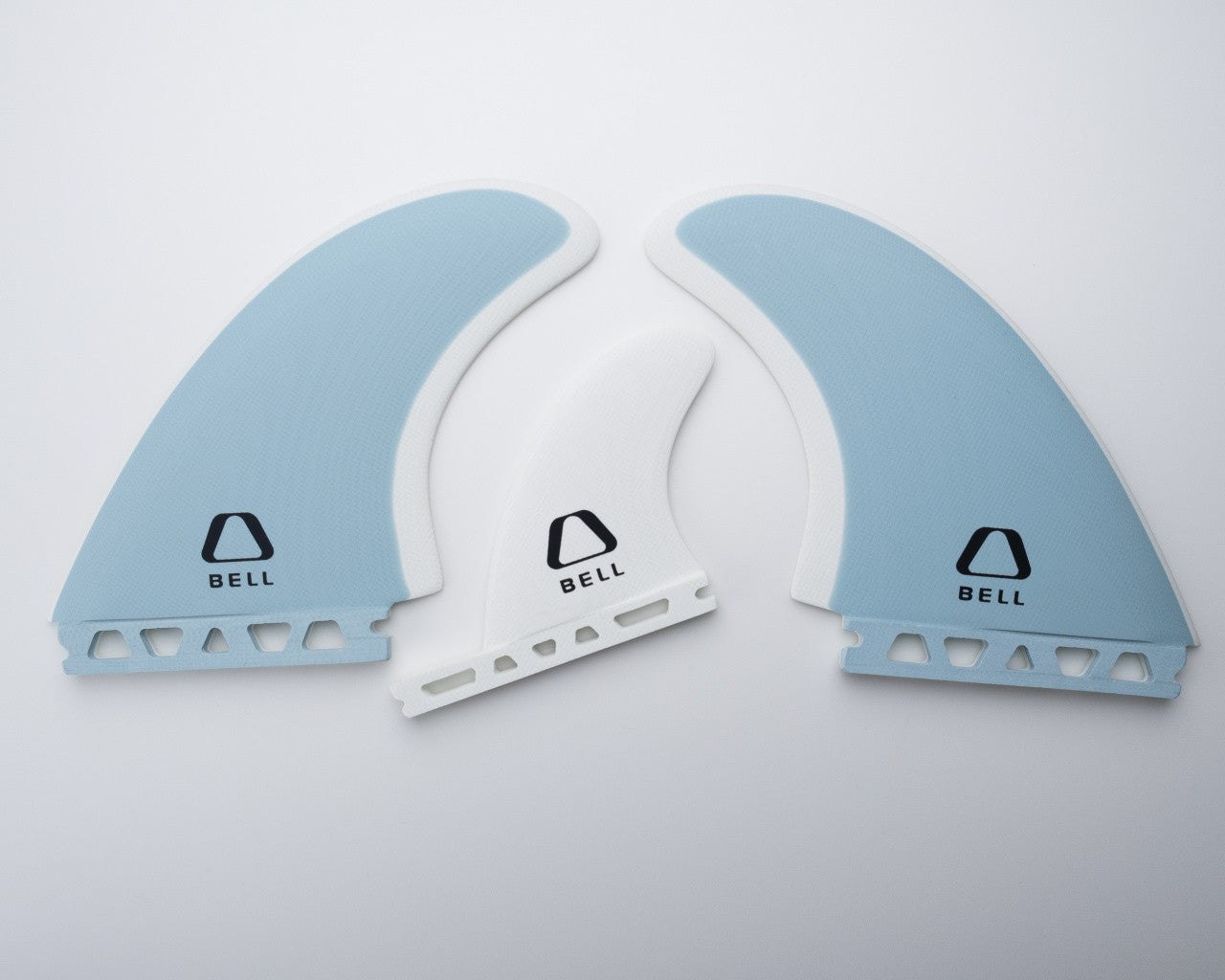 Ailerons Bell Fins Twin + Stabilisateur