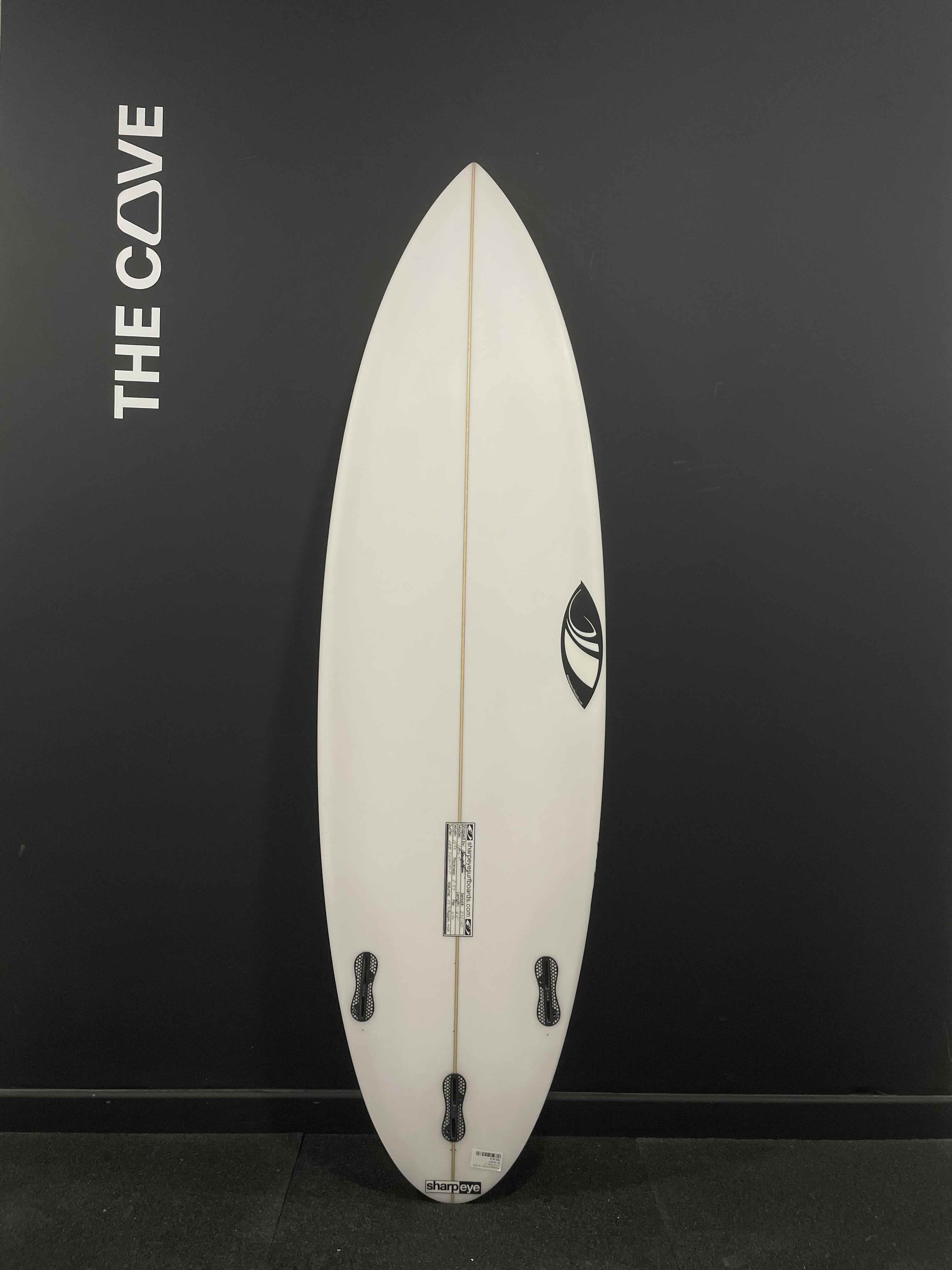 HT2 6'0" x 18 15/16" X  2 9/16" - 29.70L, Round, 3x  FCS 2 Fin Boxes, PU [New] - ID:1010577