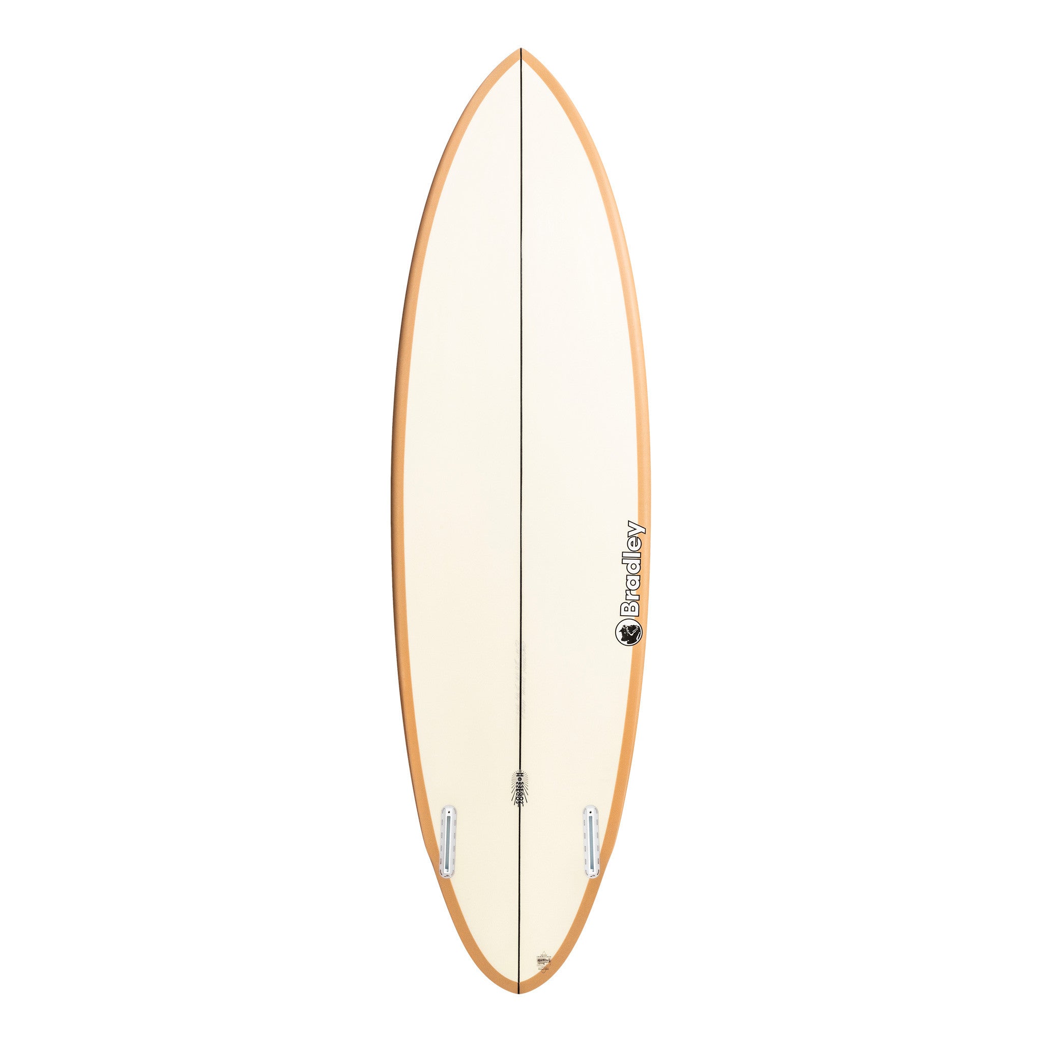 Hossego2 5'8" x 19 1/4" X  2 3/8" - 27.70L, Round Pin, 2x   Fin Boxes, PU - ID:999932