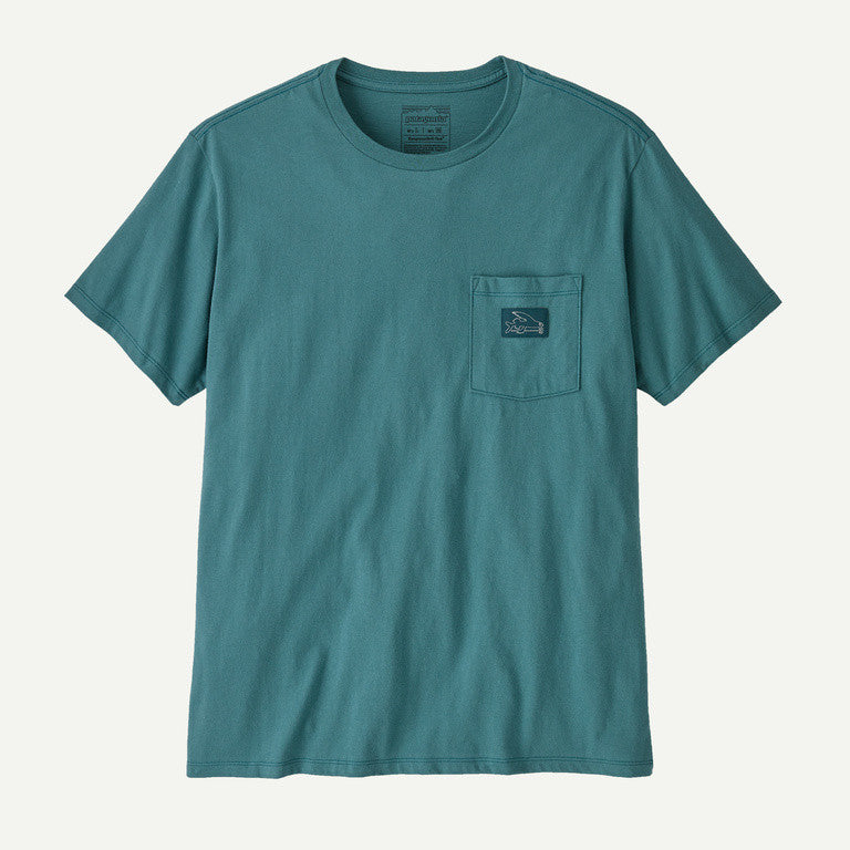 Patagonia Flying Fish Tides Organic Pocket T-Shirt
