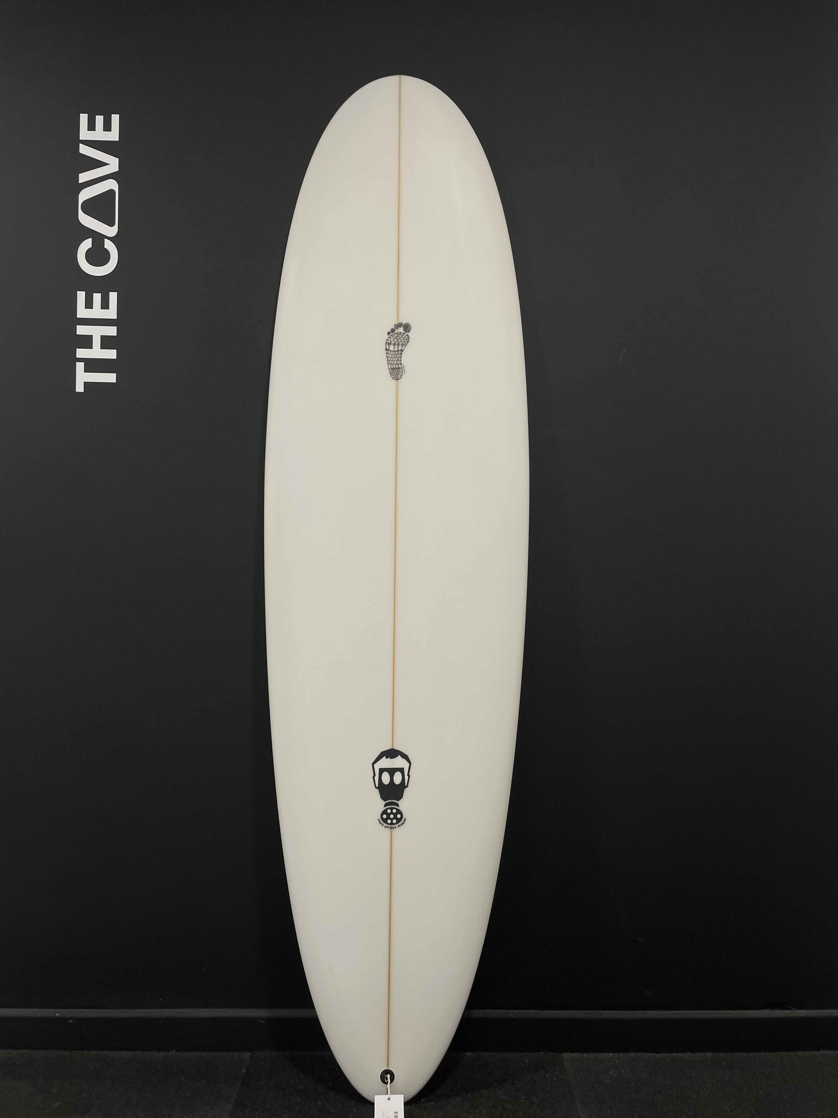 Snowshoe 6'5" x 21" X  2 3/4" - 39.80L, 3x  FCS 2 Fin Boxes, PU [New] - ID:896146