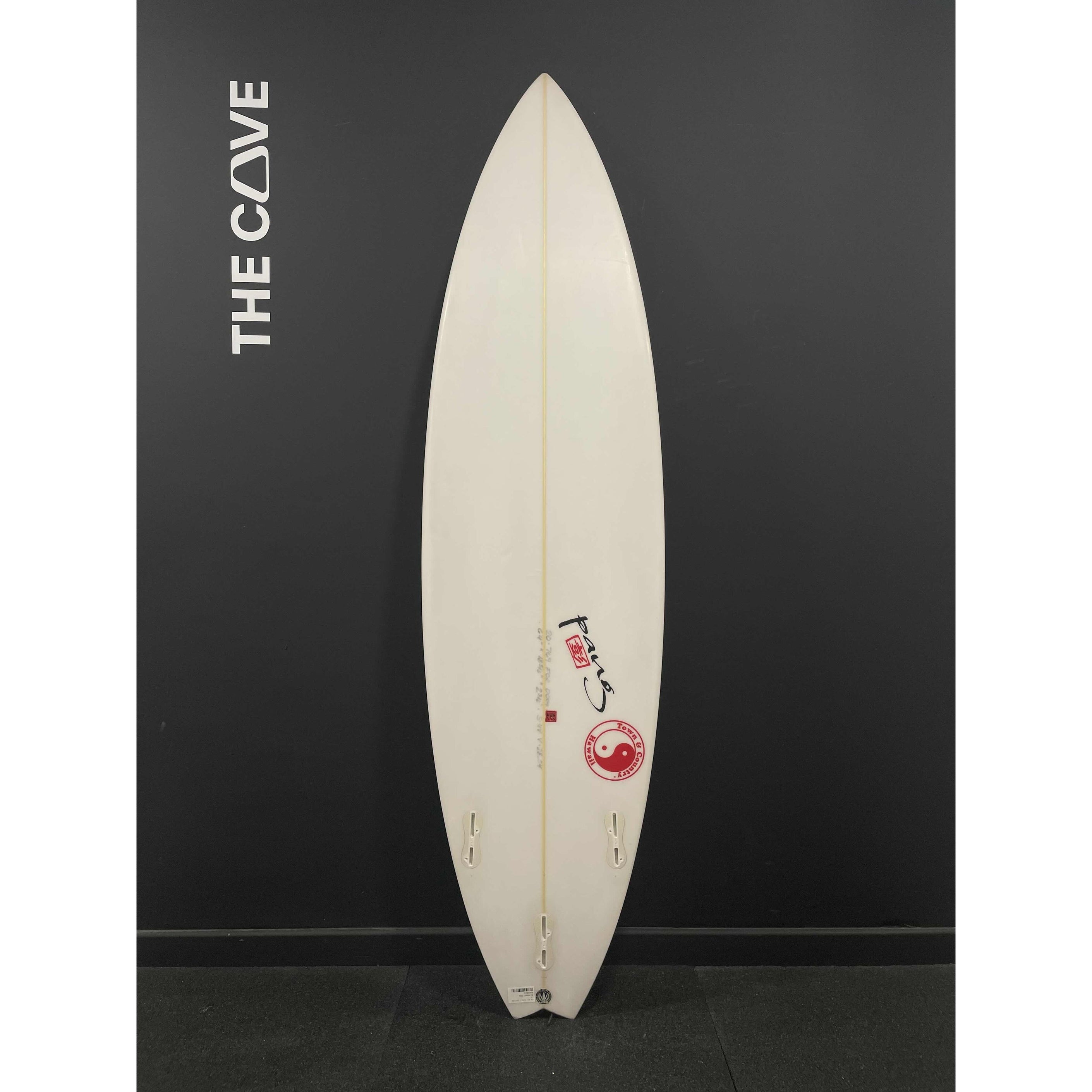 6'4" x 18 5/8" X  2 3/8" - 28.54L, 3x  FCS 2 Fin Boxes, PU [Good] - ID:944967
