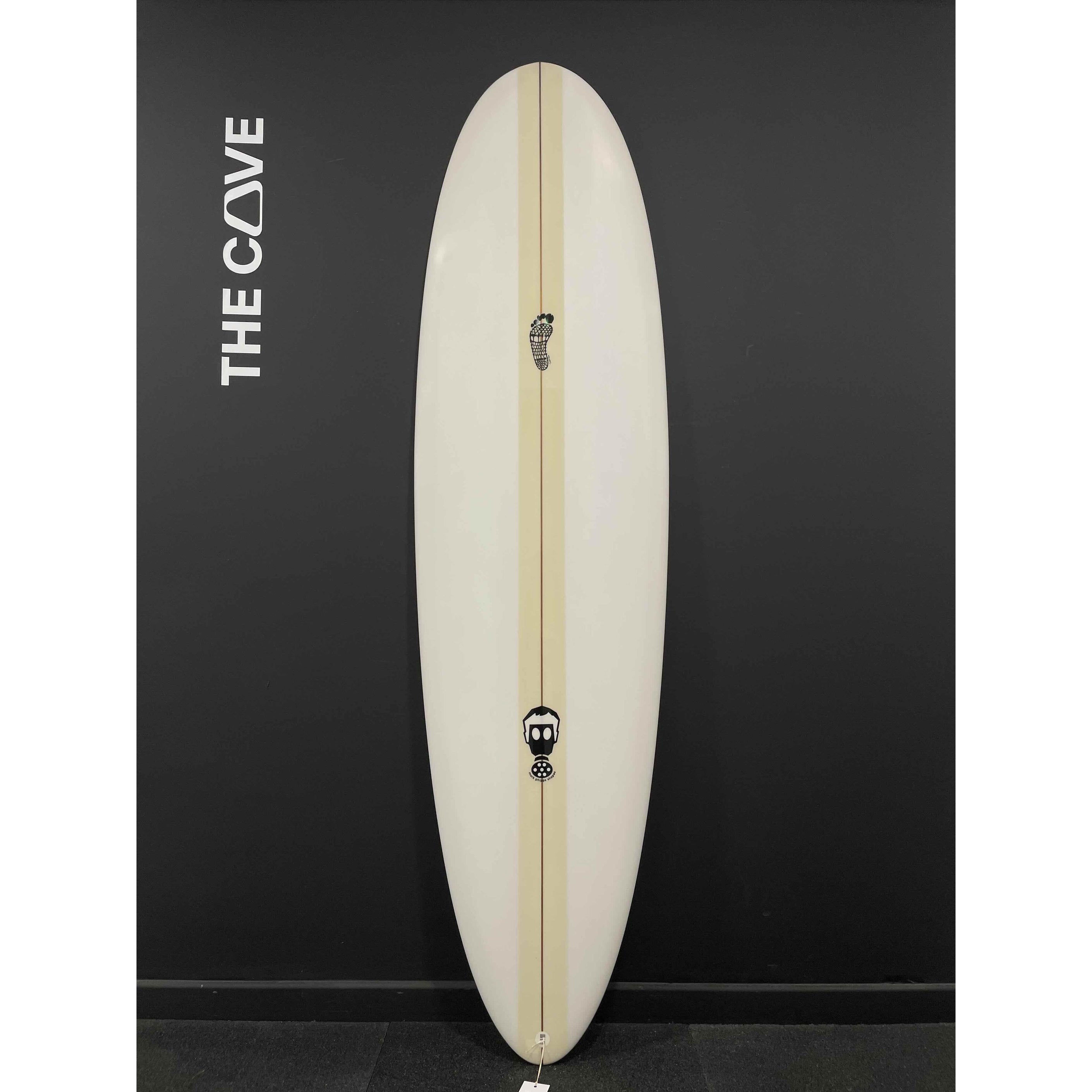 Snowshoe 6'6" x 21" X  2 3/4" - 40.39L, 3x   Fin Boxes, PU [New] - ID:895751