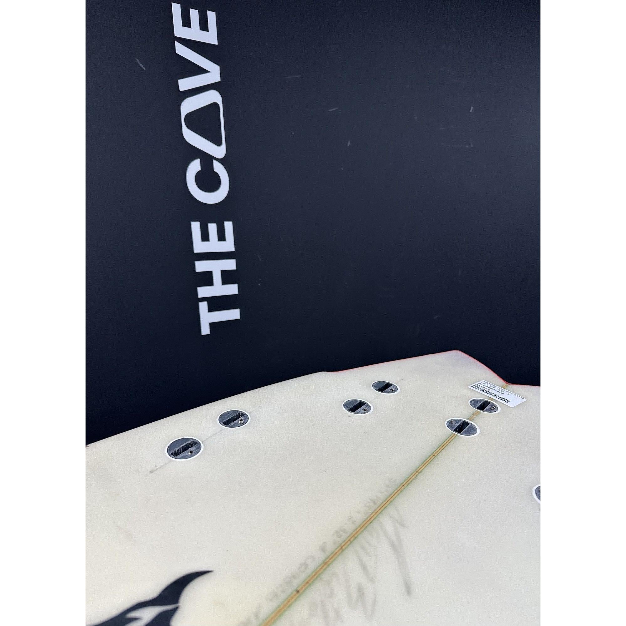 ROUND NOSE FISH 5'9" x 19 1/2" X  2 7/16", 5x  FCS 1 Fin Boxes [Good] - ID:1164800